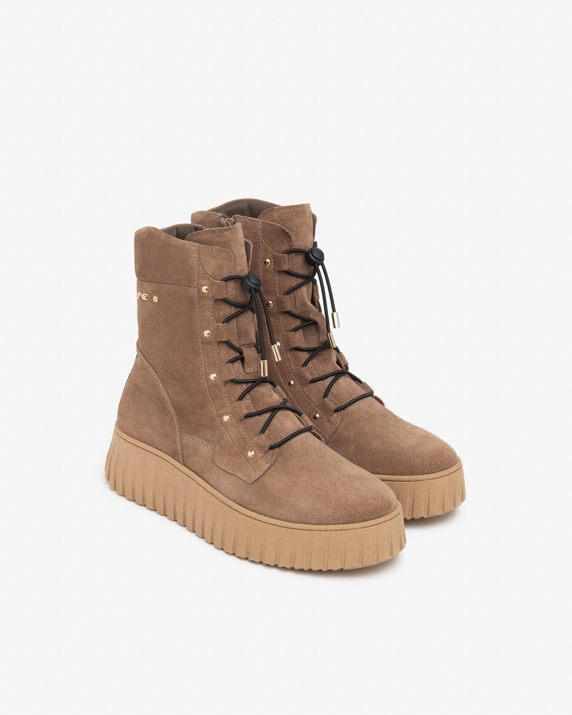 NeroGiardini Bottines femme cuir velours plateforme 35-41