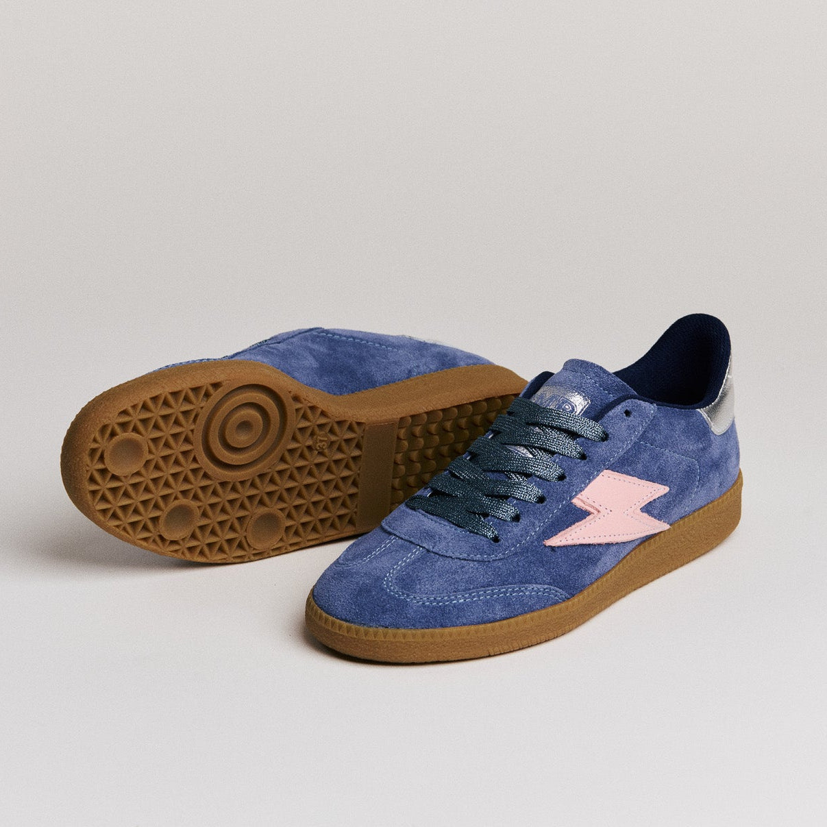 SMR Emily D297 baskets daim bleu jeans