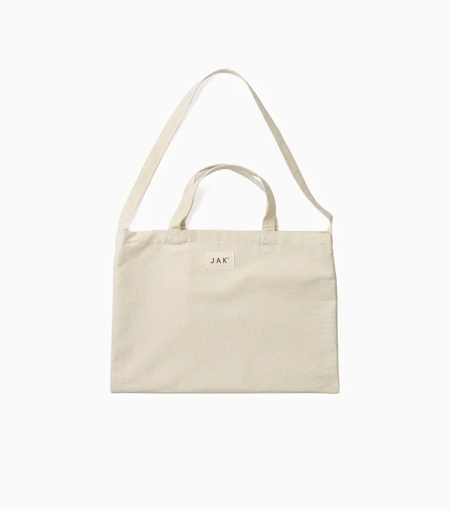JAK Tote 01 Cru tote bag coton bio écru