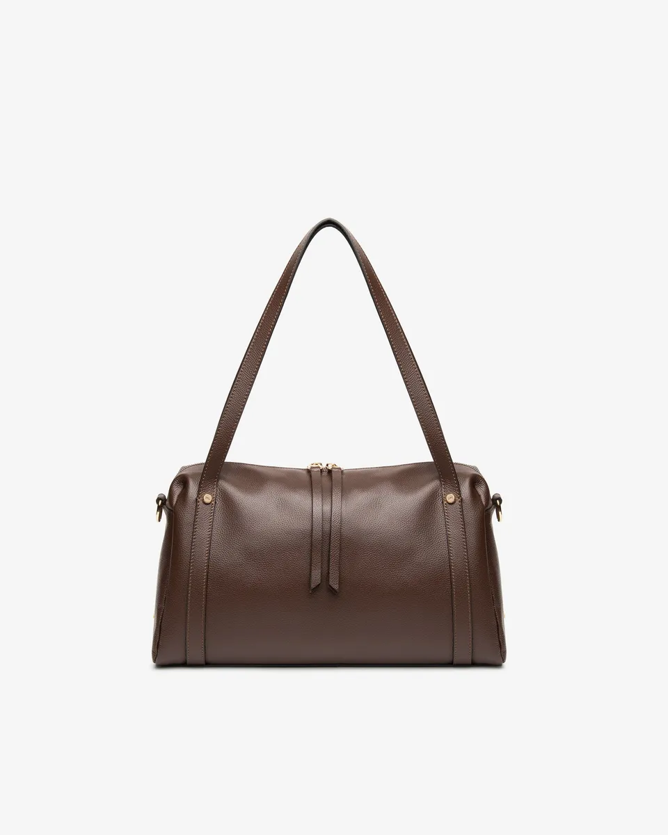 NeroGiardini Sacs Sac Bowling Cuir Femme PZ Doré