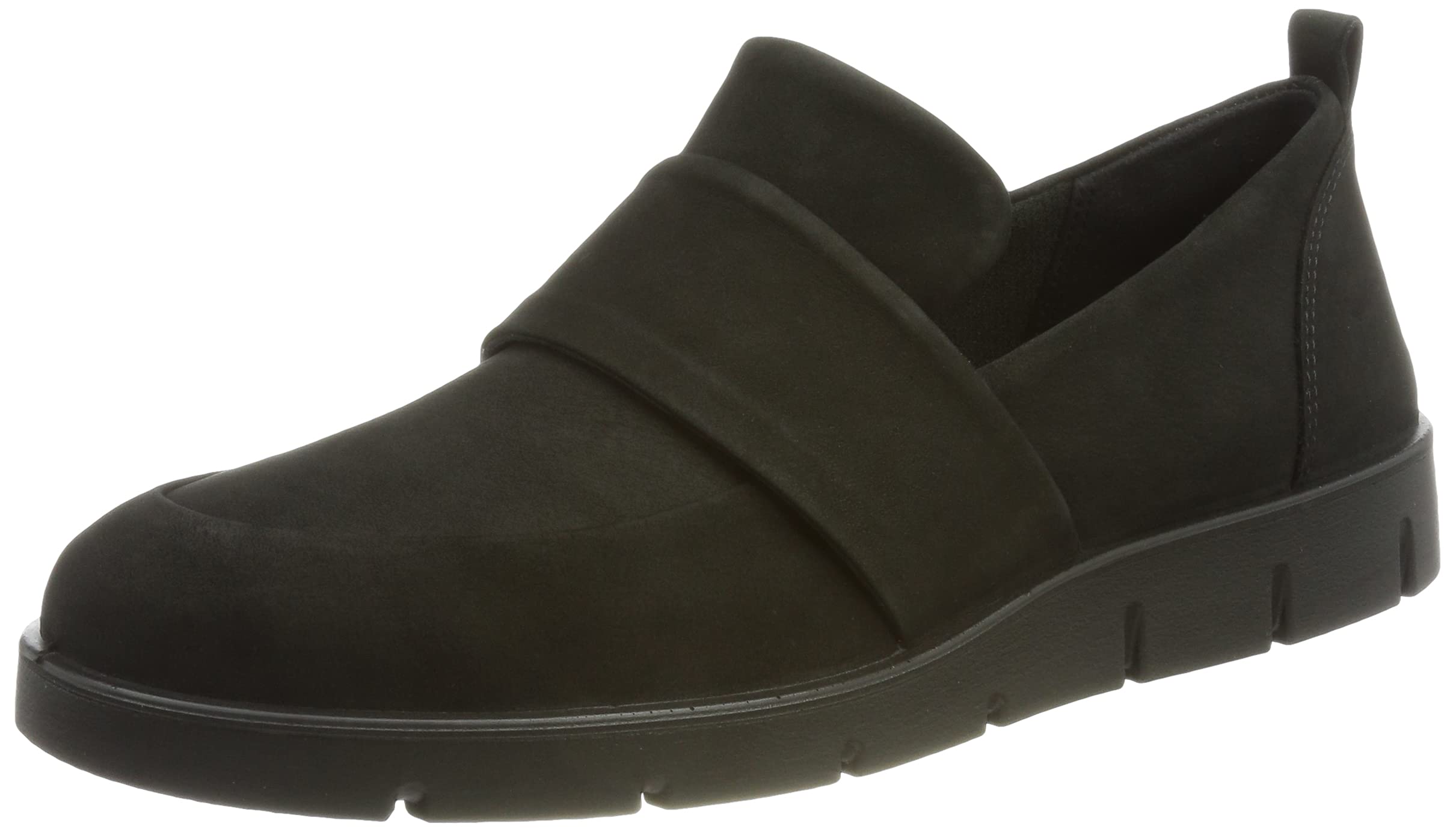 ECCO SOFT 7 Chaussure Femme Noir Blanc cuir