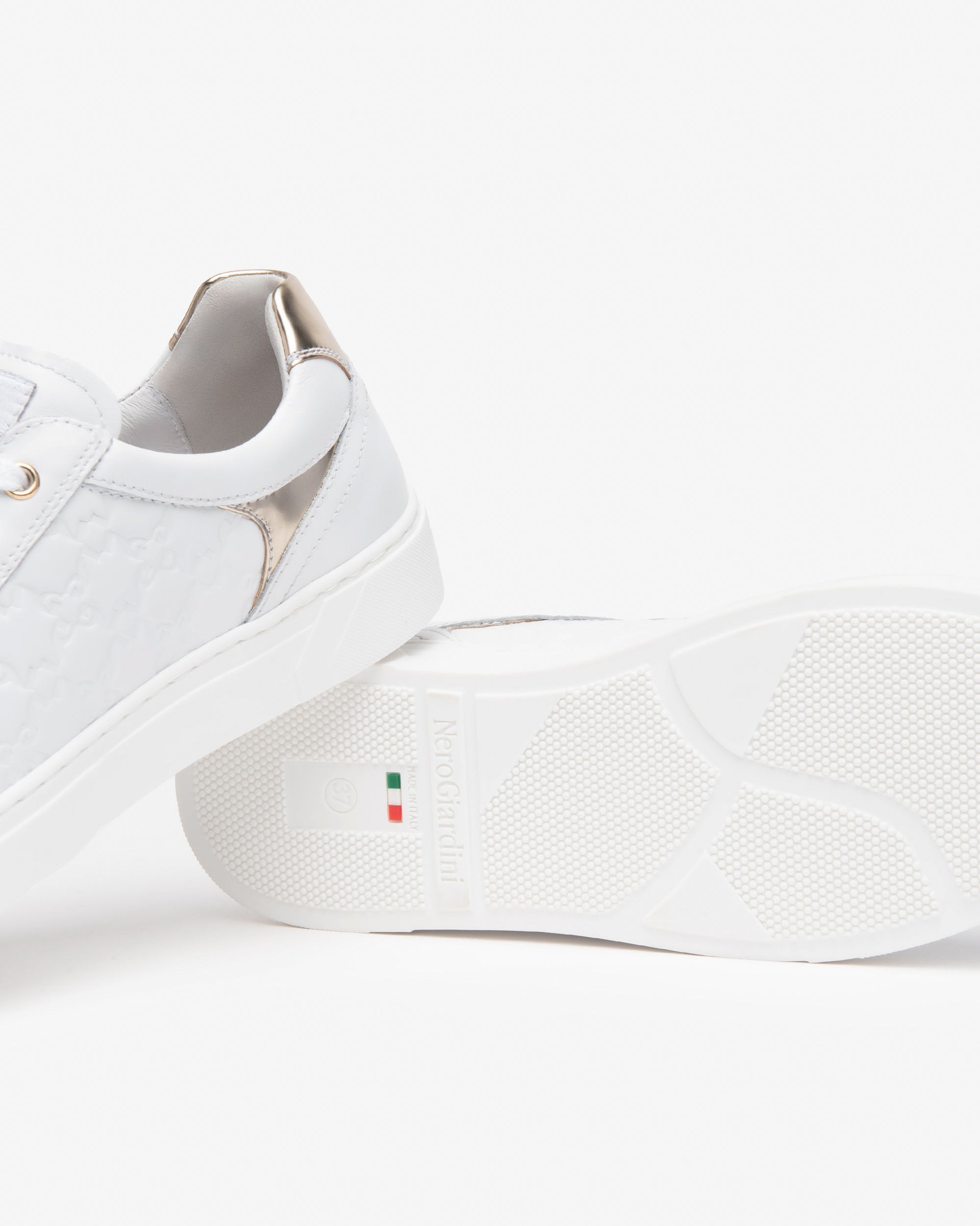 NeroGiardini Sneakers Femme Cuir Technique Été DryGo