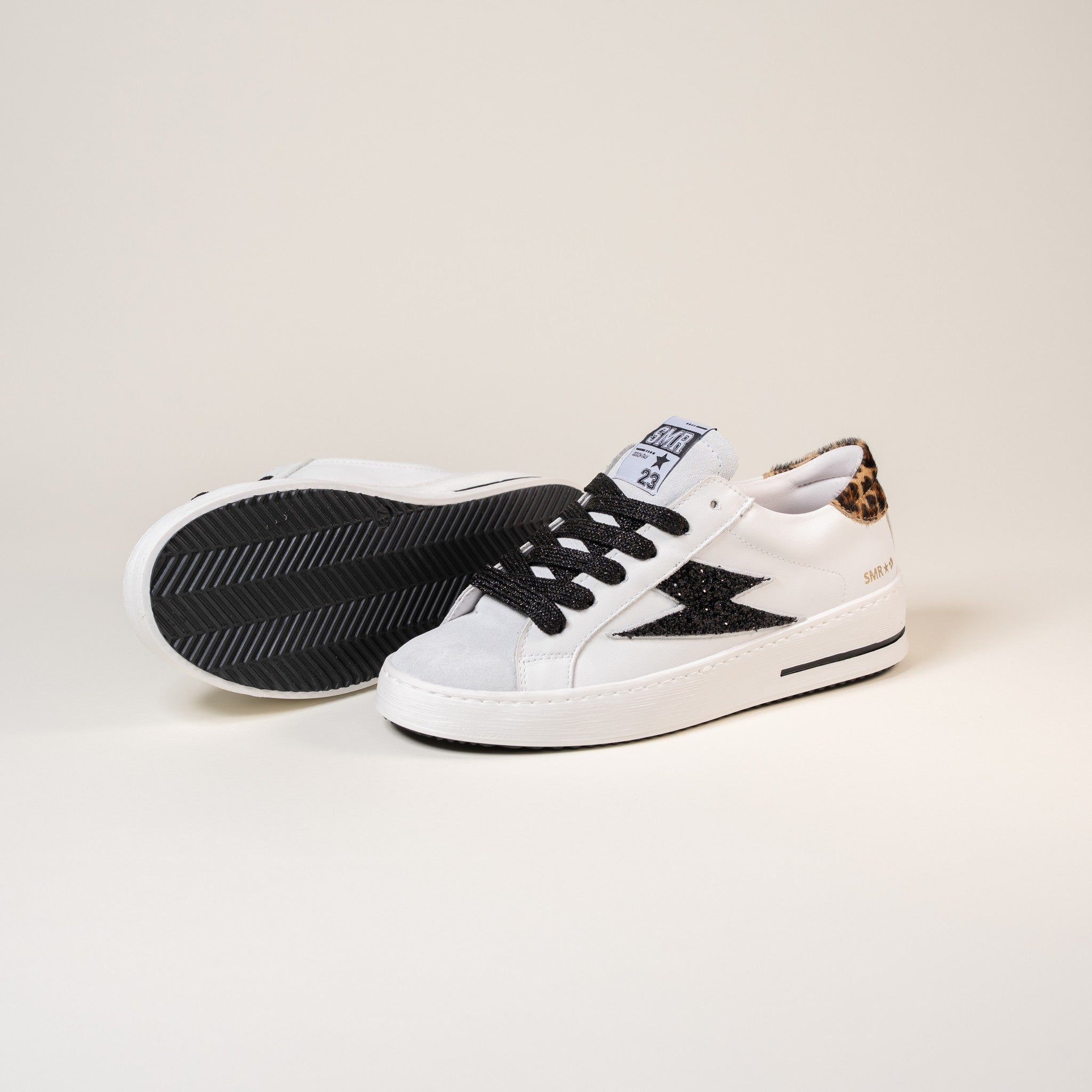 SMR Maya E190 baskets blanc léopard taille 36