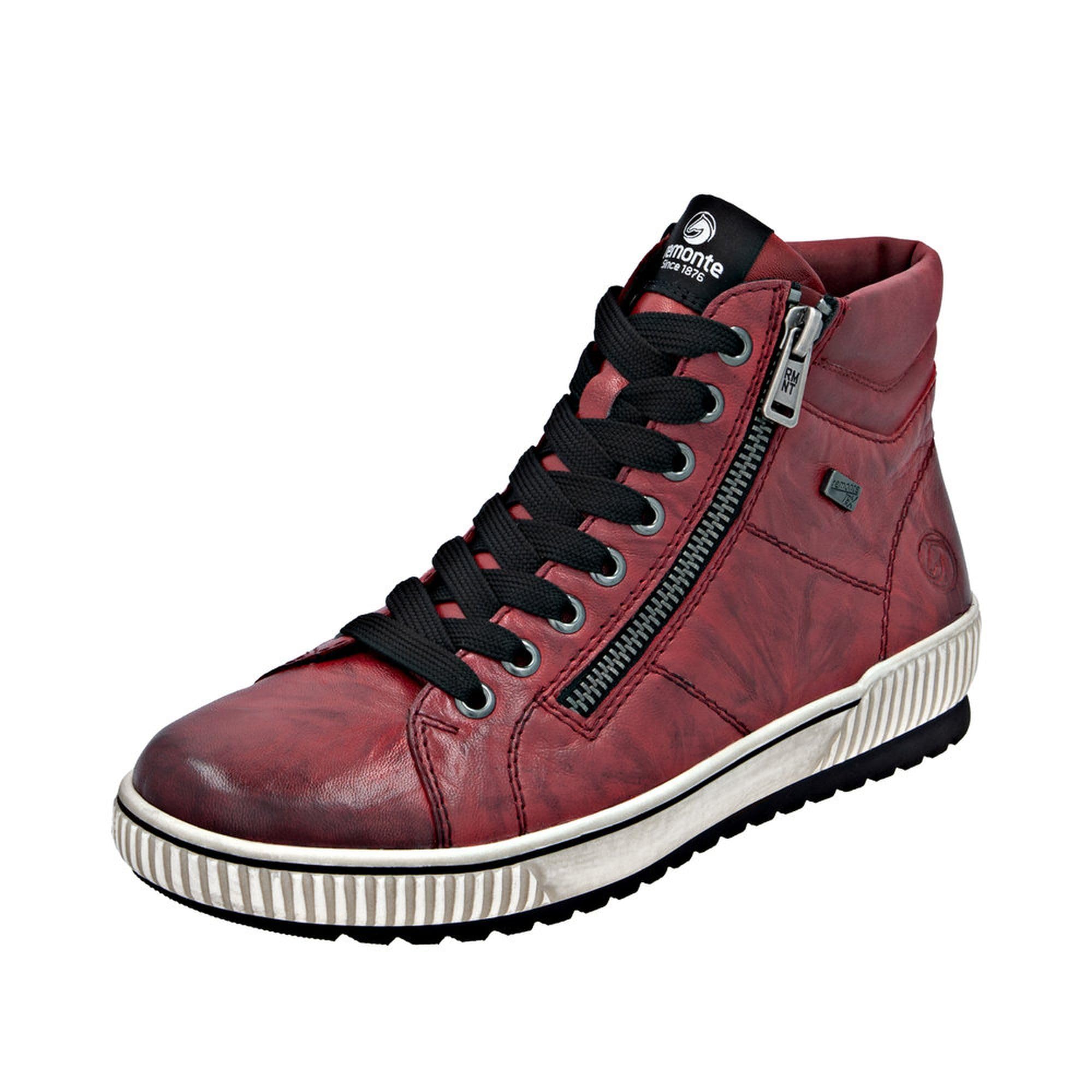Remonte D0772 Bottes à Lacets Femme Rouge 39 EU