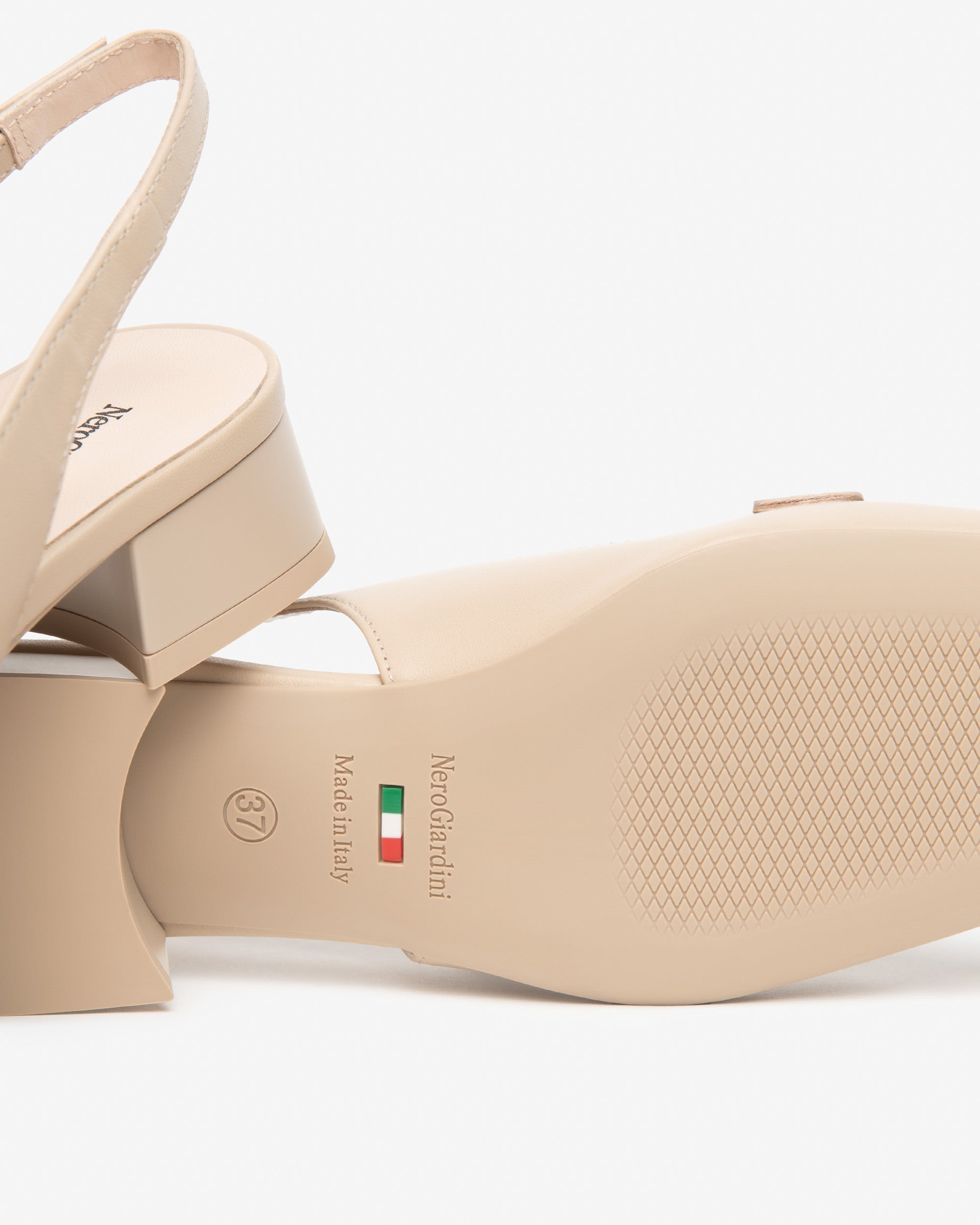 NeroGiardini Slingbacks femme cuir printemps été