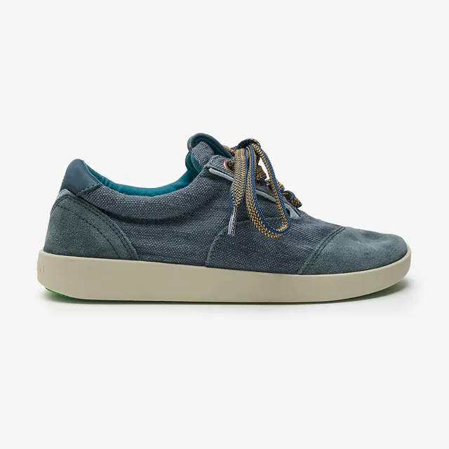 Satorisan Hatko Vintage baskets Navy toile lin homme