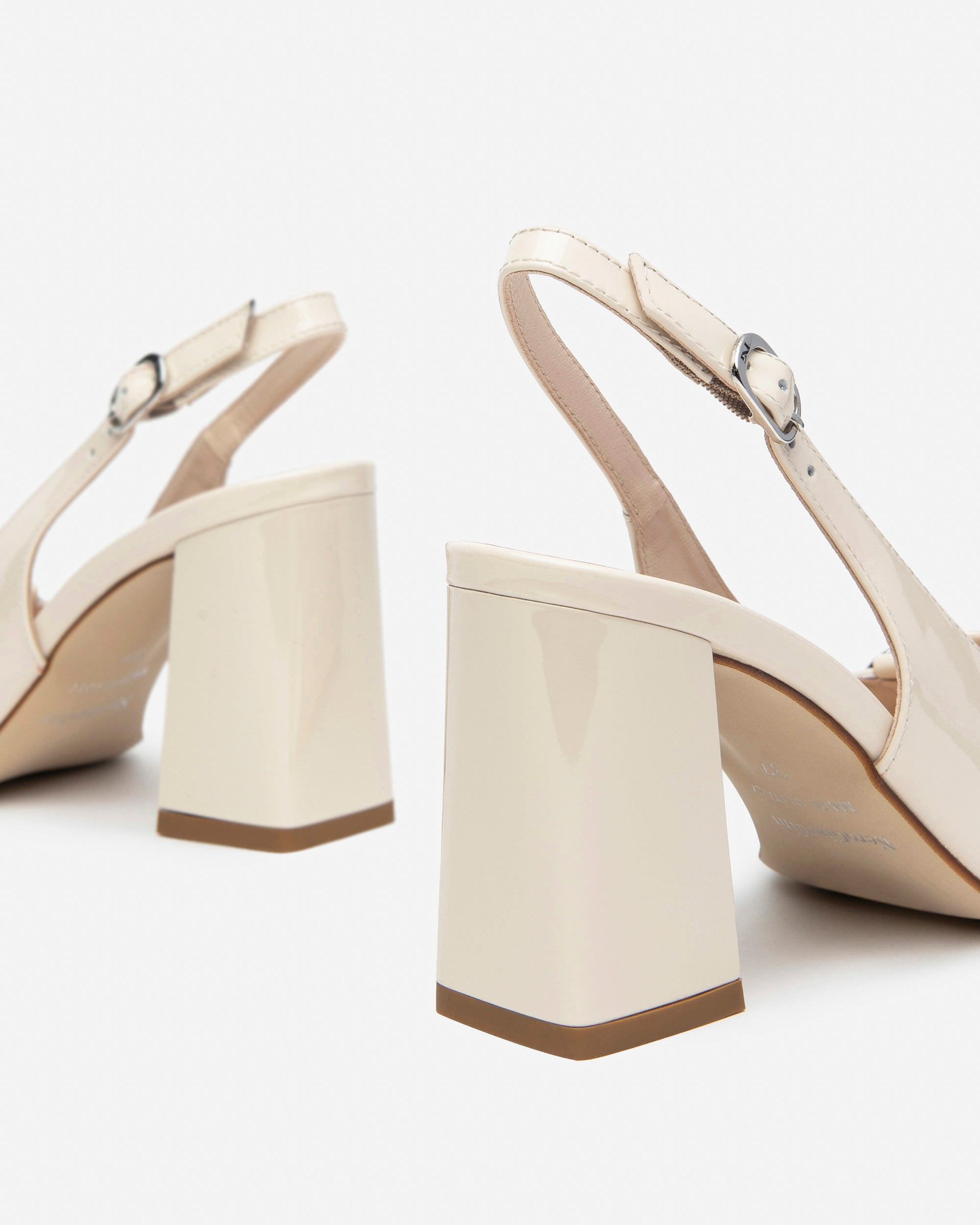 NeroGiardini Slingbacks Femme Vernis Bride Arrière