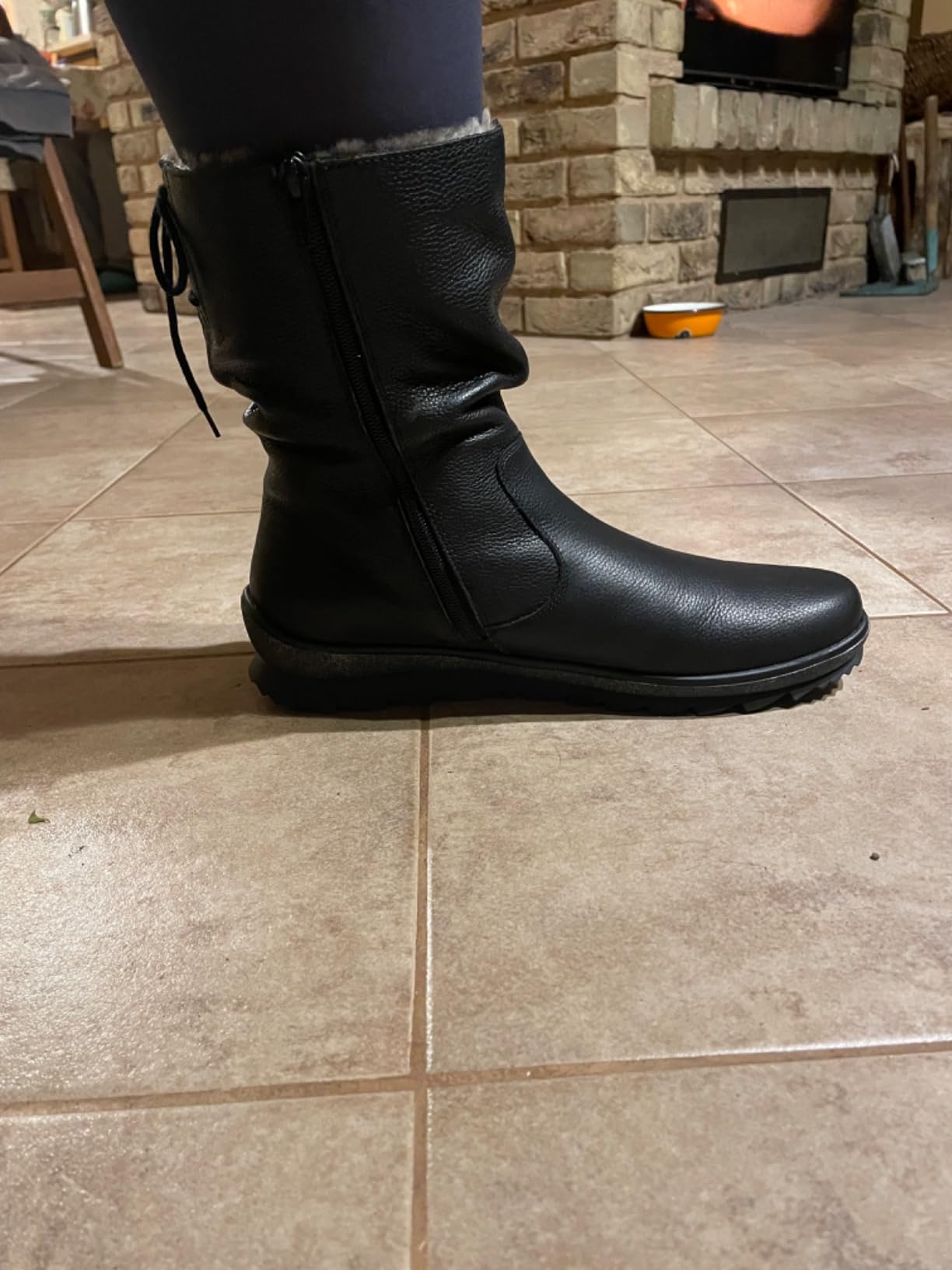 Remonte R8471 bottines femme crema 39 EU cuir chaud