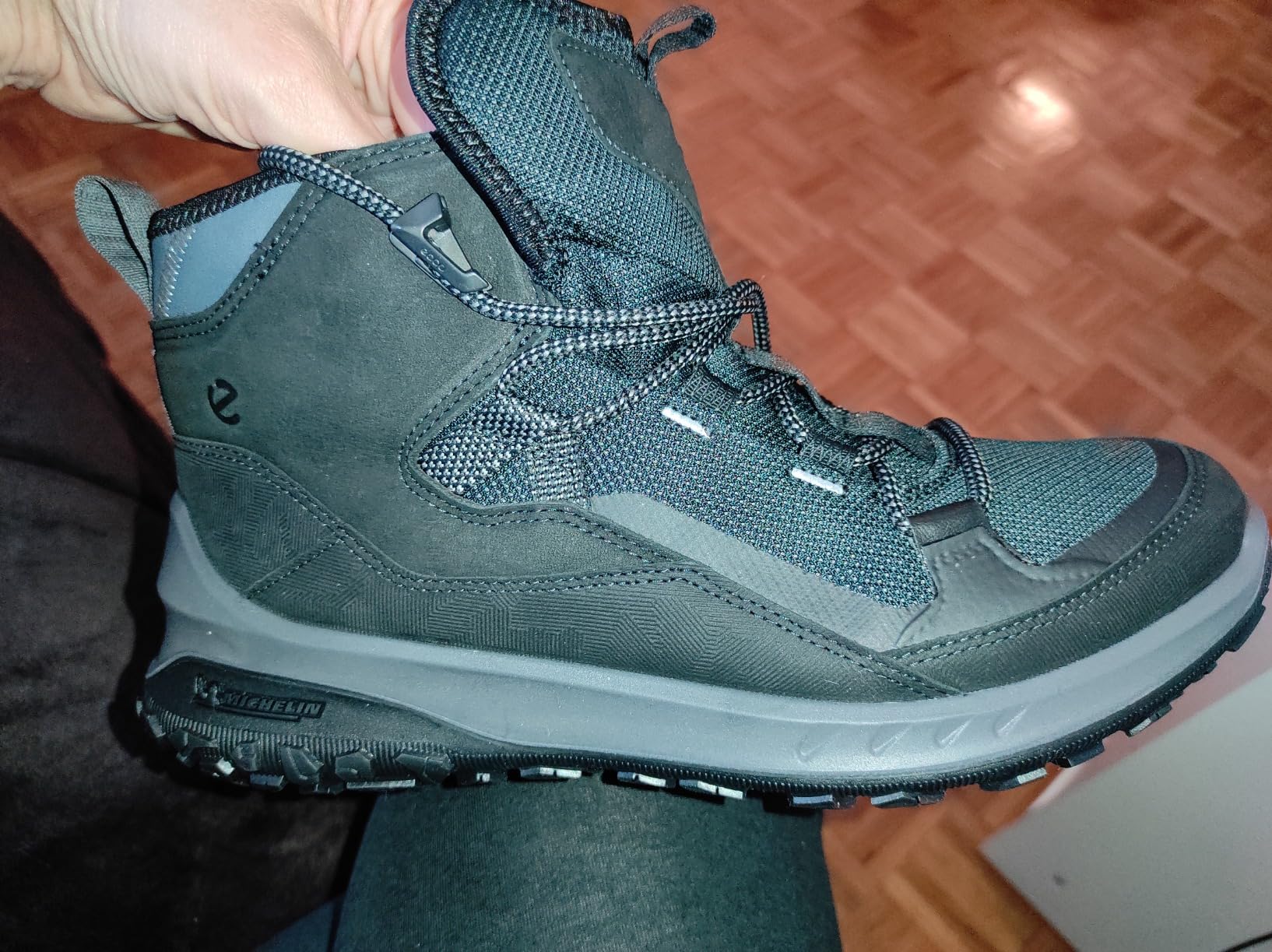 ECCO ULT-TRN Boot femme cuir imperméable Michelin