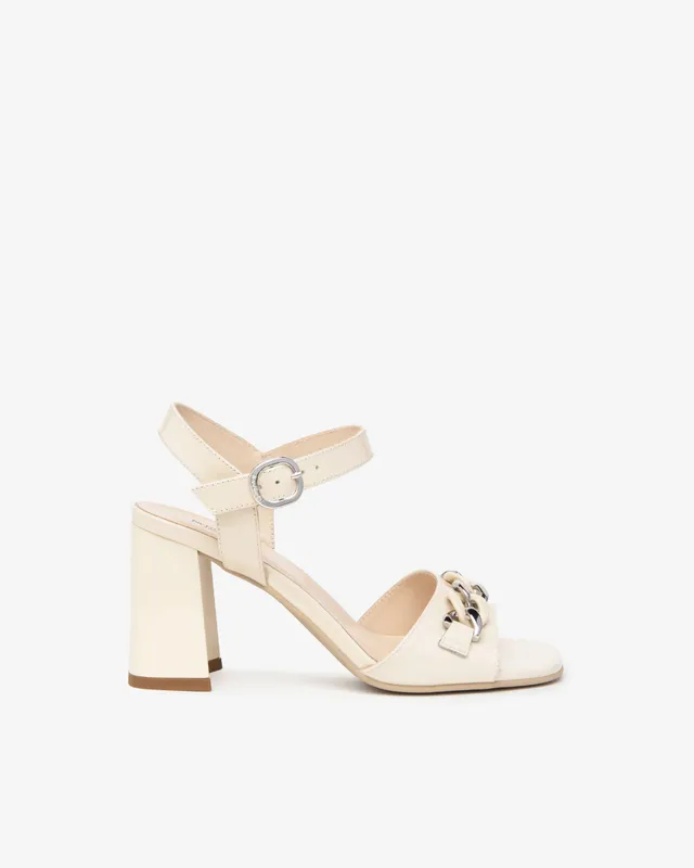 NeroGiardini Sandales Femme Cuir Vernis Été