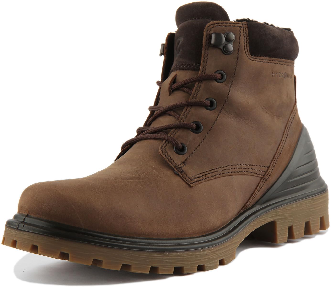 ECCO Tredtray Mocassins Homme Nubuck Marron