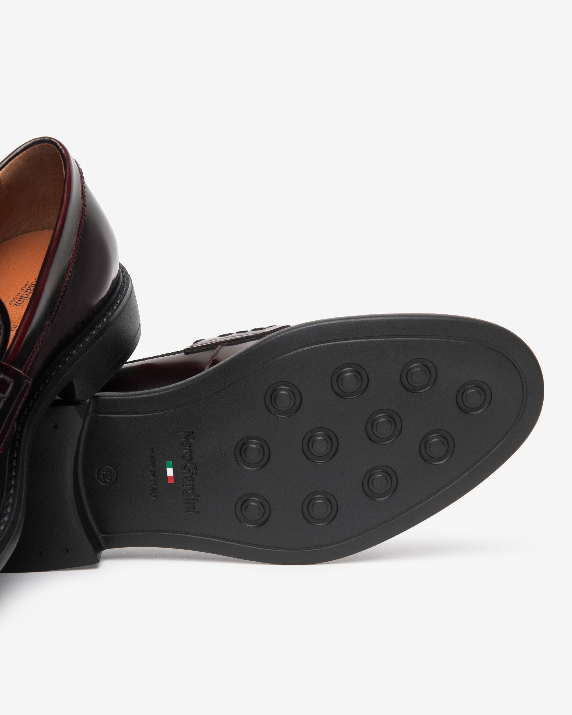 NeroGiardini Mocassins mocassin homme cuir patiné college