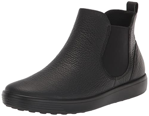 ECCO Soft 7 boots femme bottine Chelsea noir 35 EU