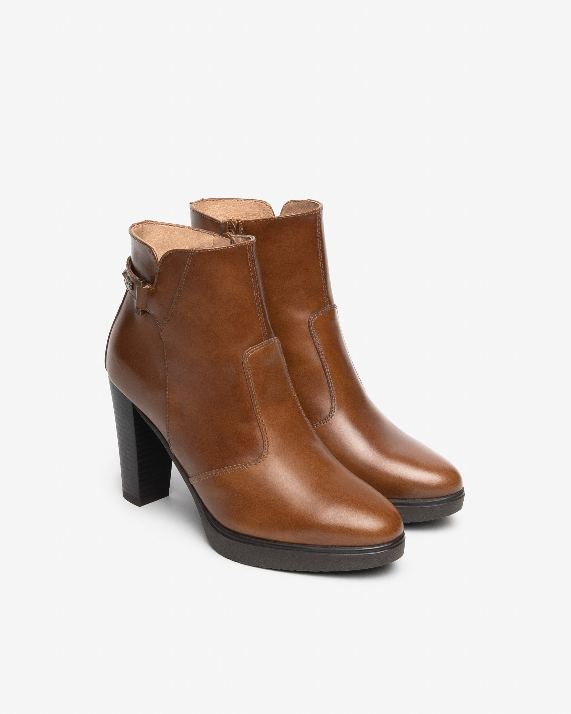 NeroGiardini Bottines boots cuir femme talon 95 mm