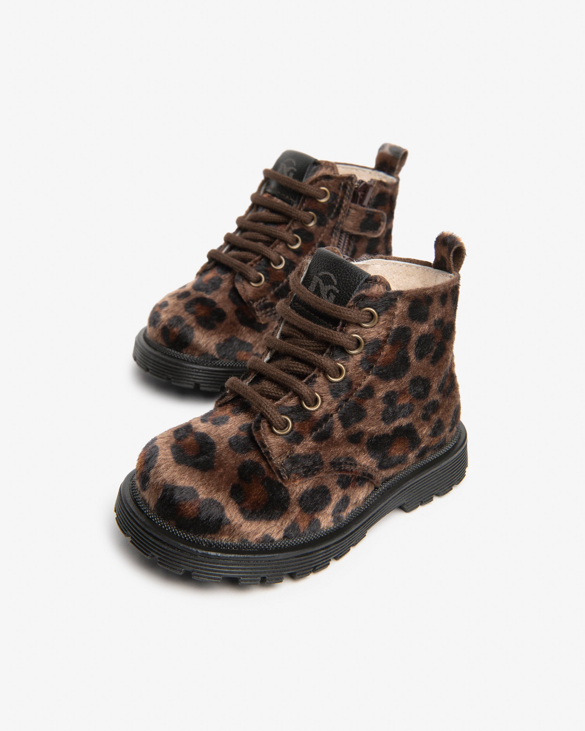 NeroGiardini Bottines Junior Fille imprimé animal boots
