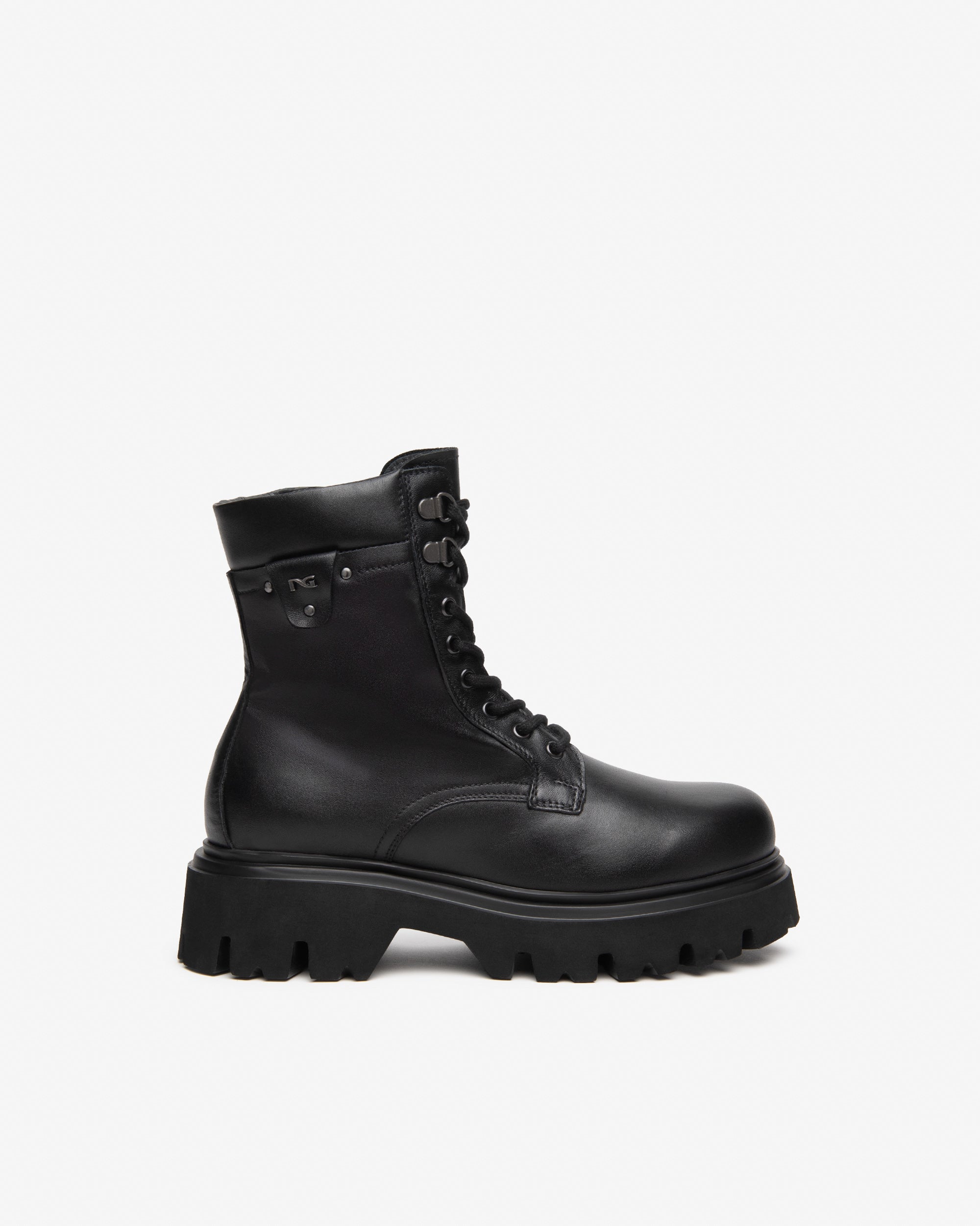 NeroGiardini Bottines Motardes Femme Cuir Talon 55 mm