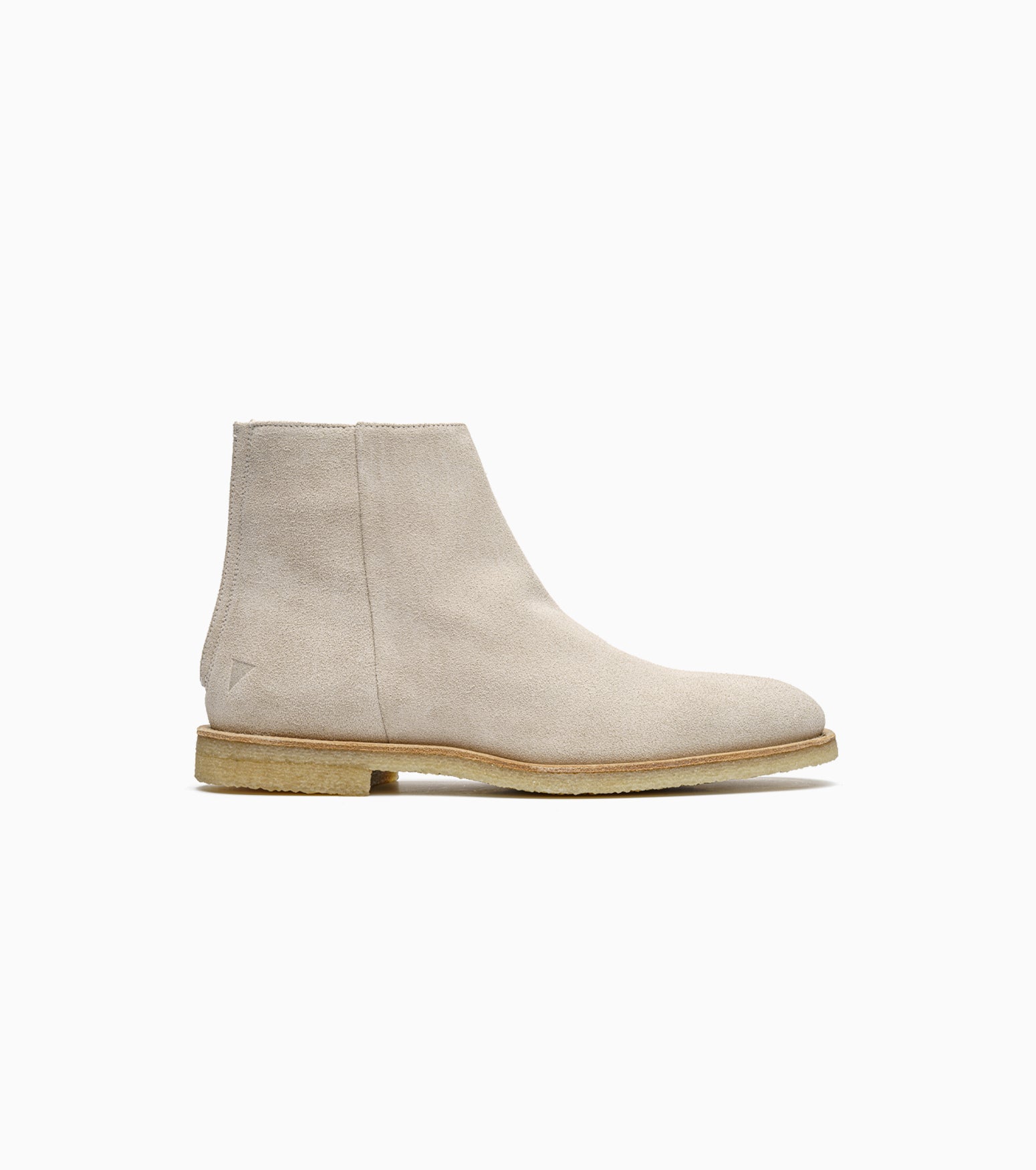 JAK Villa bottines suède off-white 43 zip unisexe