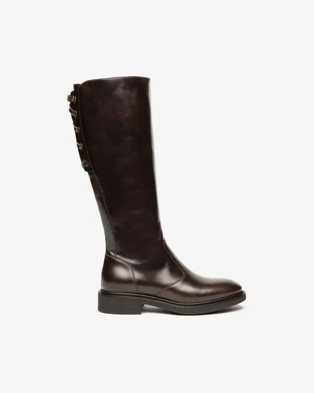 NeroGiardini Bottes Femme Cuir Automne Hiver