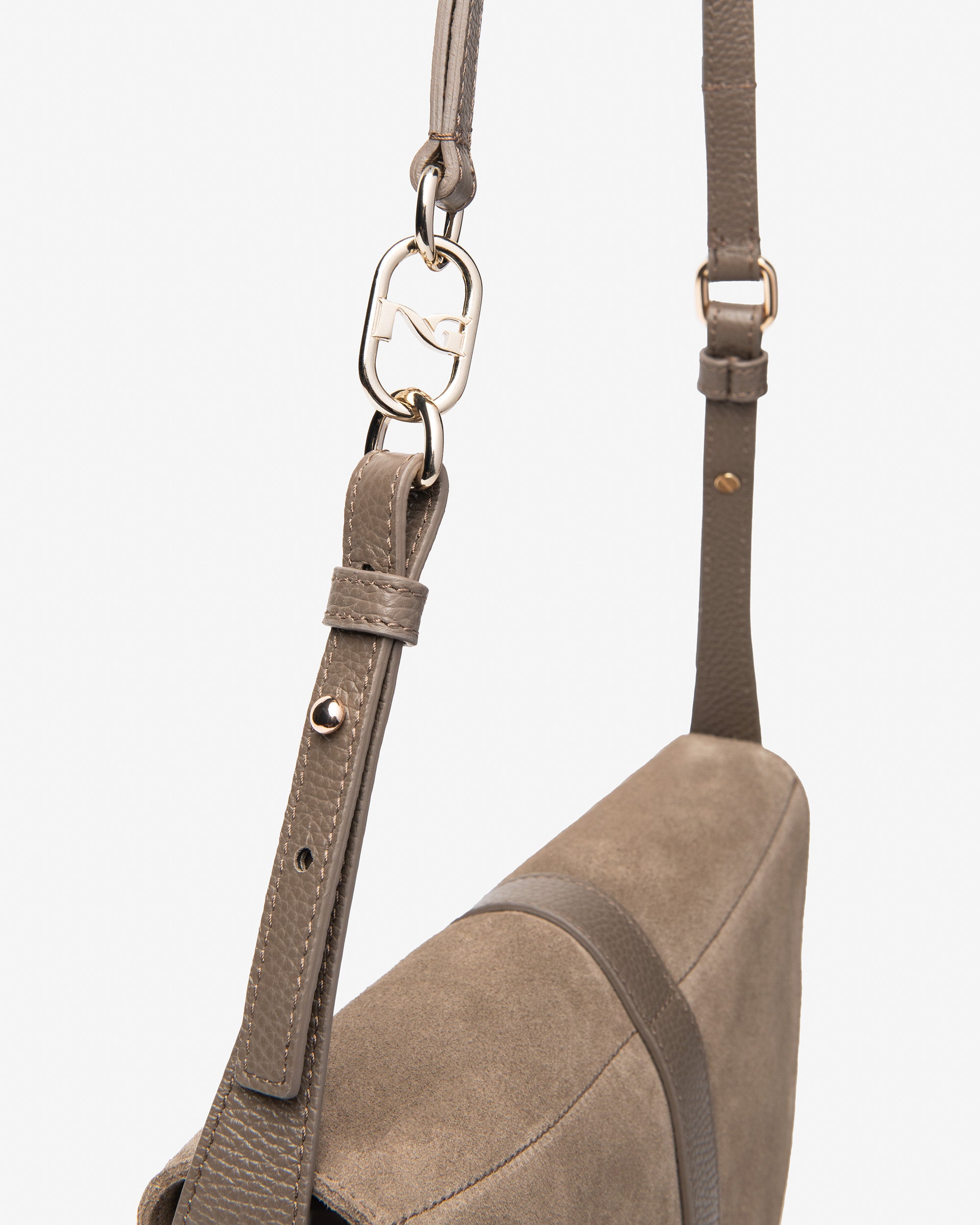 Nerogiardini Sacs Bandoulière Femme Daim Rabat