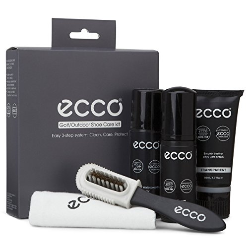 ECCO Kit entretien chaussures cuir transparent 50 ml