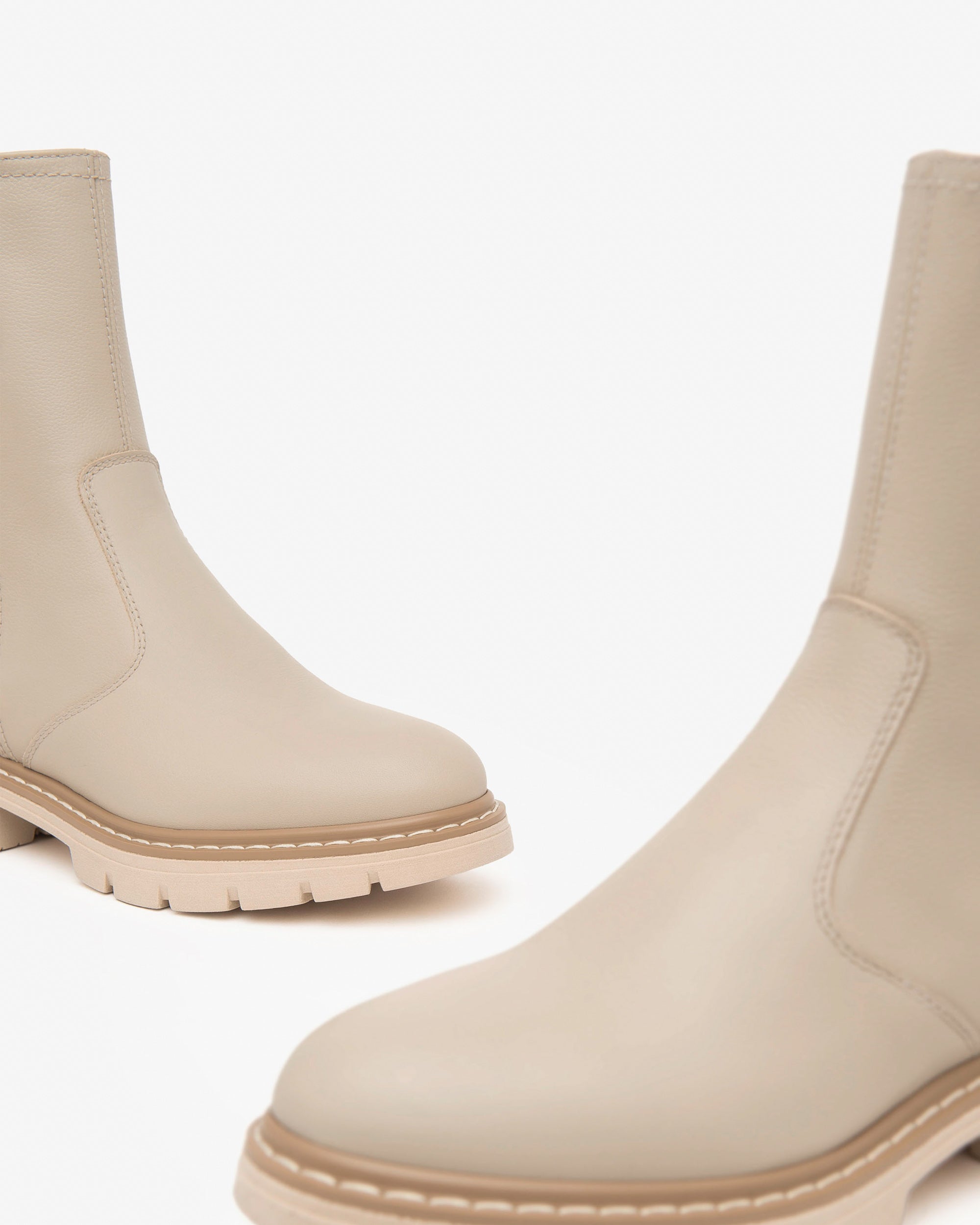 NeroGiardini Chelsea Femme Cuir Bottines Hiver Confort
