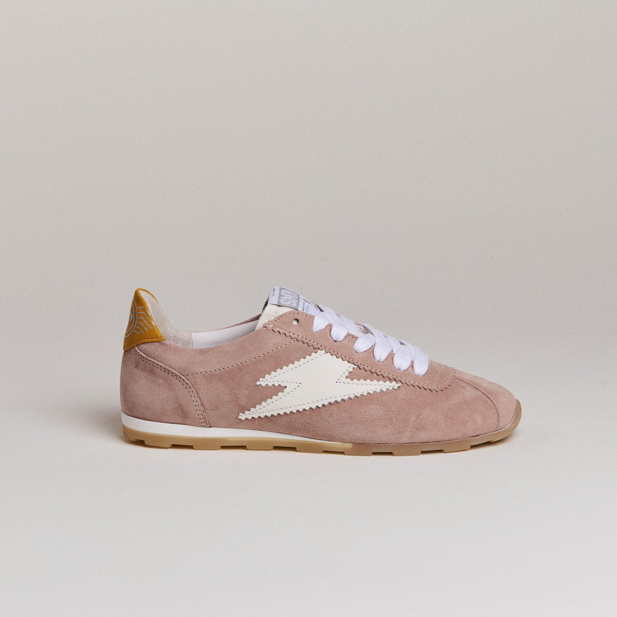 Semerdjian Cassie D462 baskets nude daim cuir