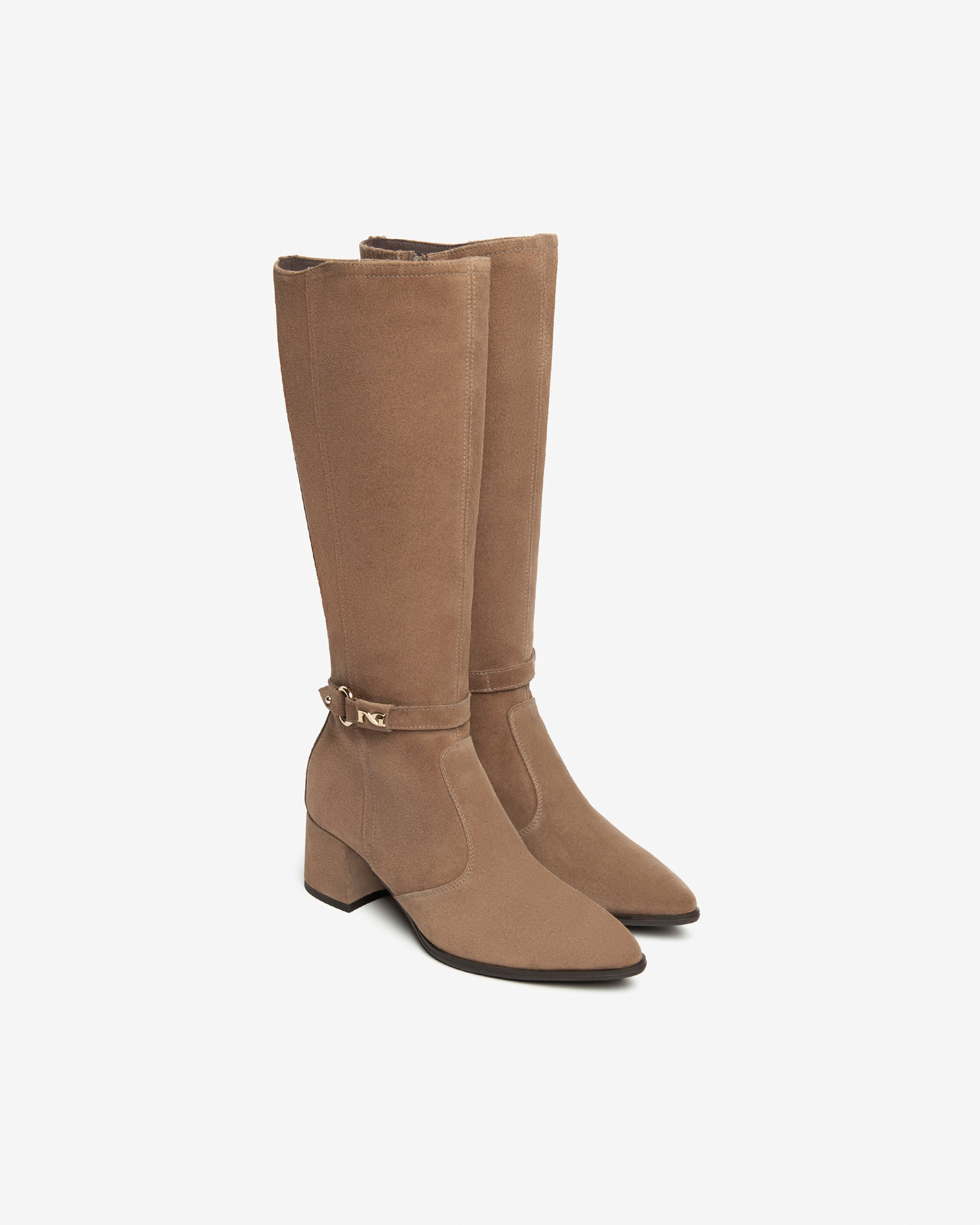 NeroGiardini Bottes femme cuir velours 35-41