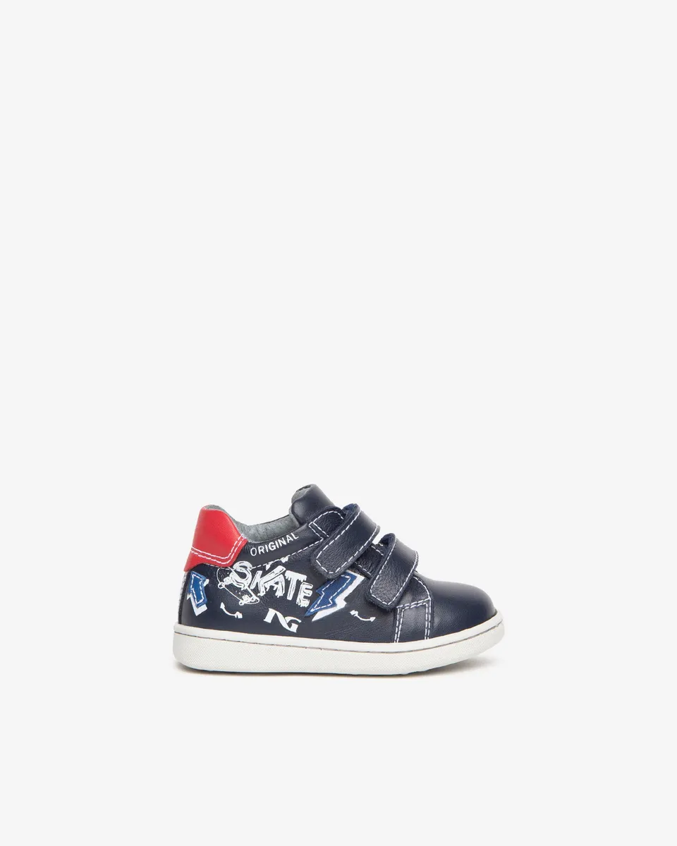 NeroGiardini Sneakers Baby Garçon Cuir Pointure 21 Scratch