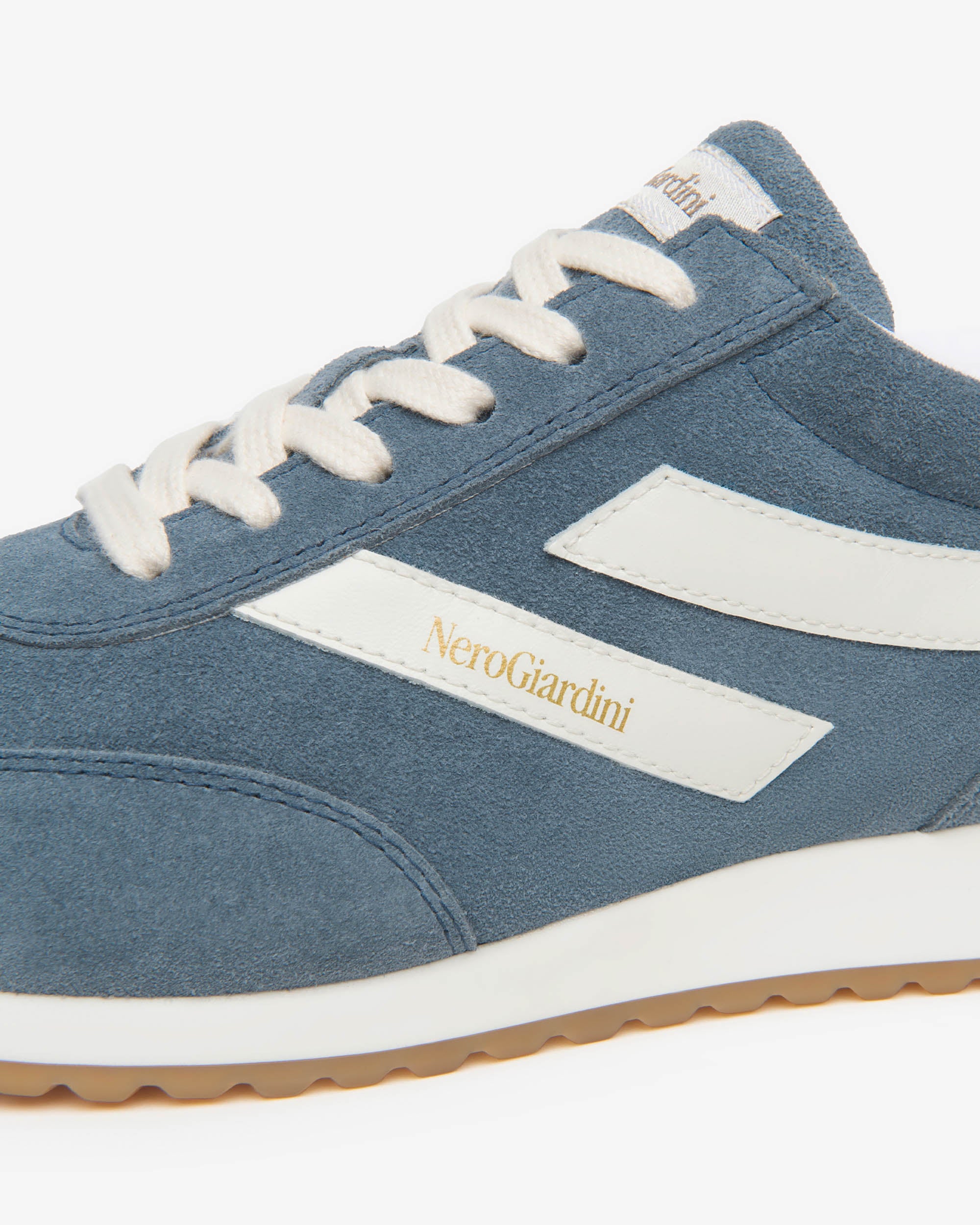 NeroGiardini Sneakers Femme Cuir Velours DryGo