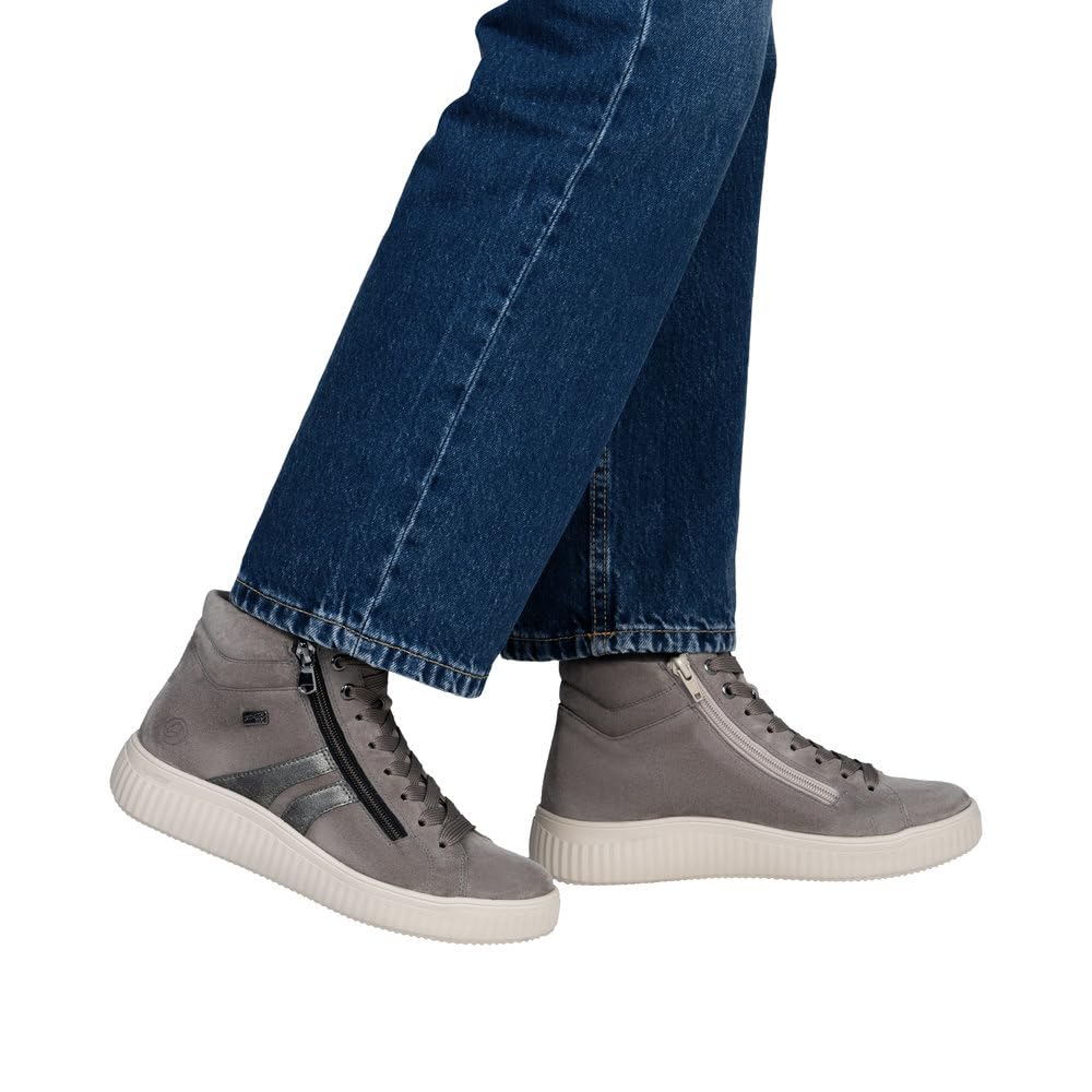 Remonte bottines femme marron 39 EU velours TEX hiver