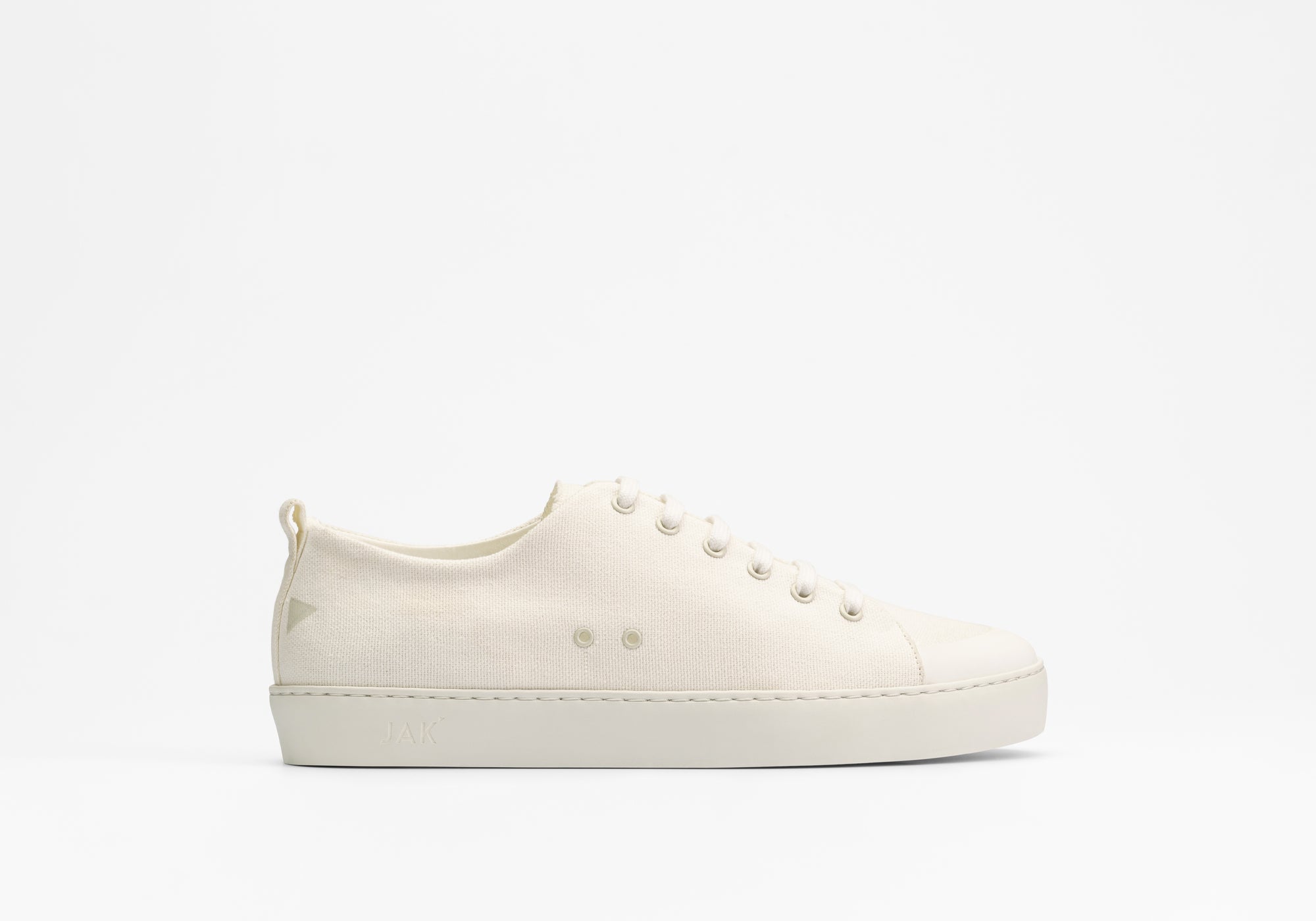 JAK Glove baskets toile blanche vegan