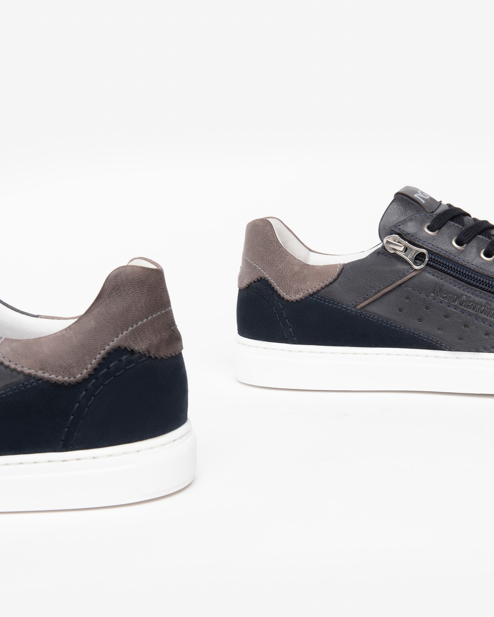 NeroGiardini Sneakers Homme Cuir Baskets DryGo Été