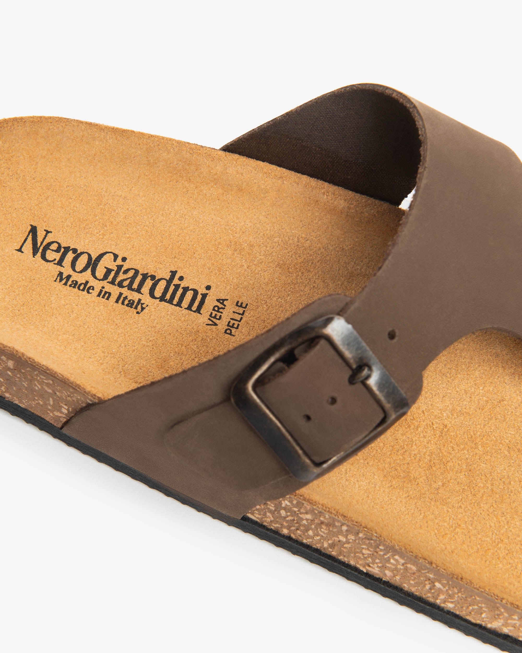 Nerogiardini Mules Homme en Cuir