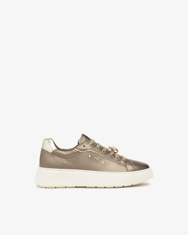 NeroGiardini Sneakers Femme Cuir Technique Memory
