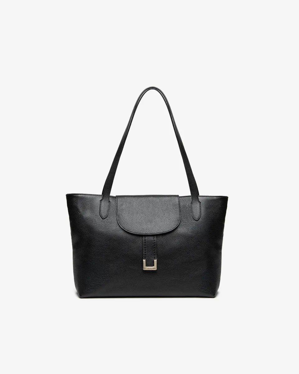NeroGiardini Sac Tote Femme Cuir Fermeture Zip