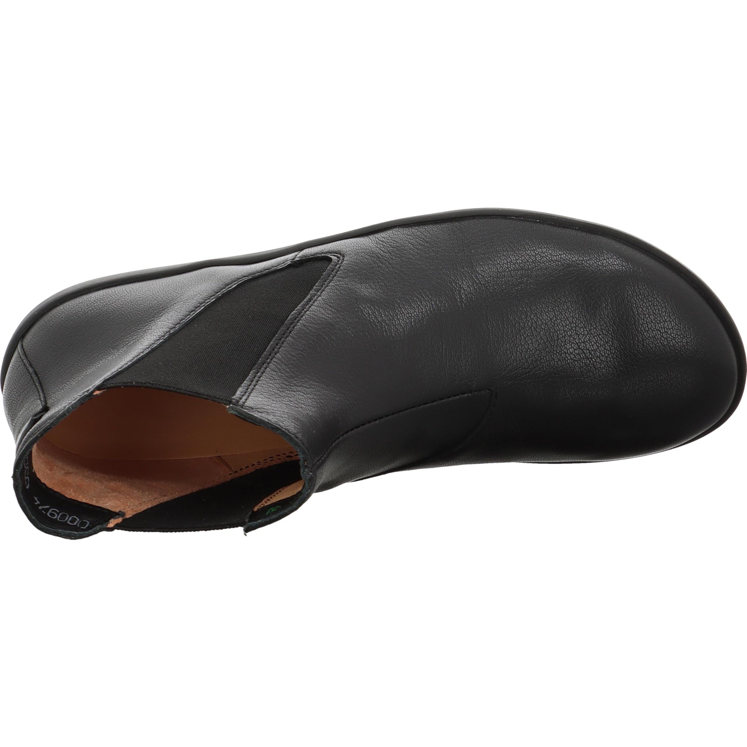 Think Derby chaussure femme cuir noir doublure cuir marche
