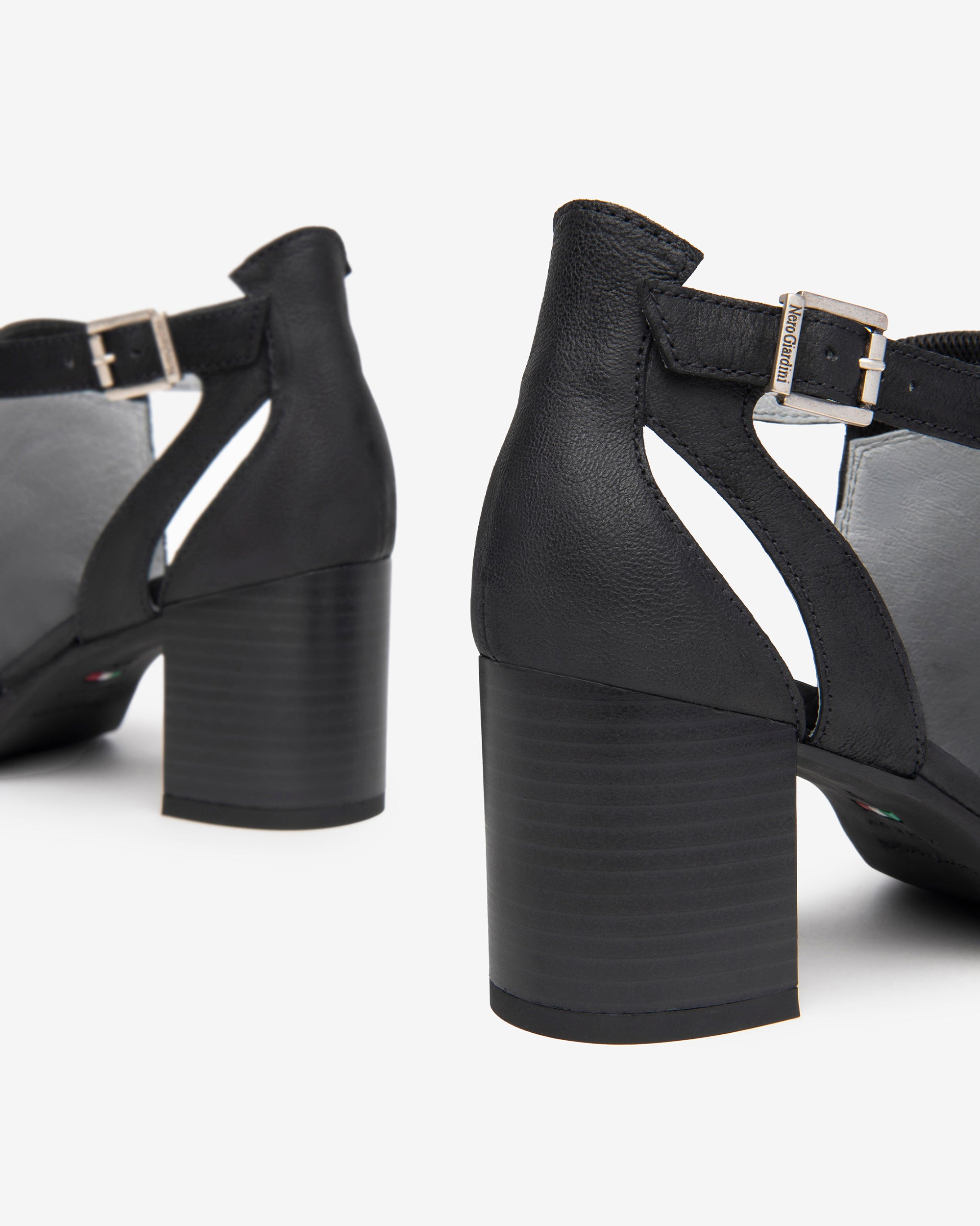 NeroGiardini Bottines Cuir Femme Confort Italie