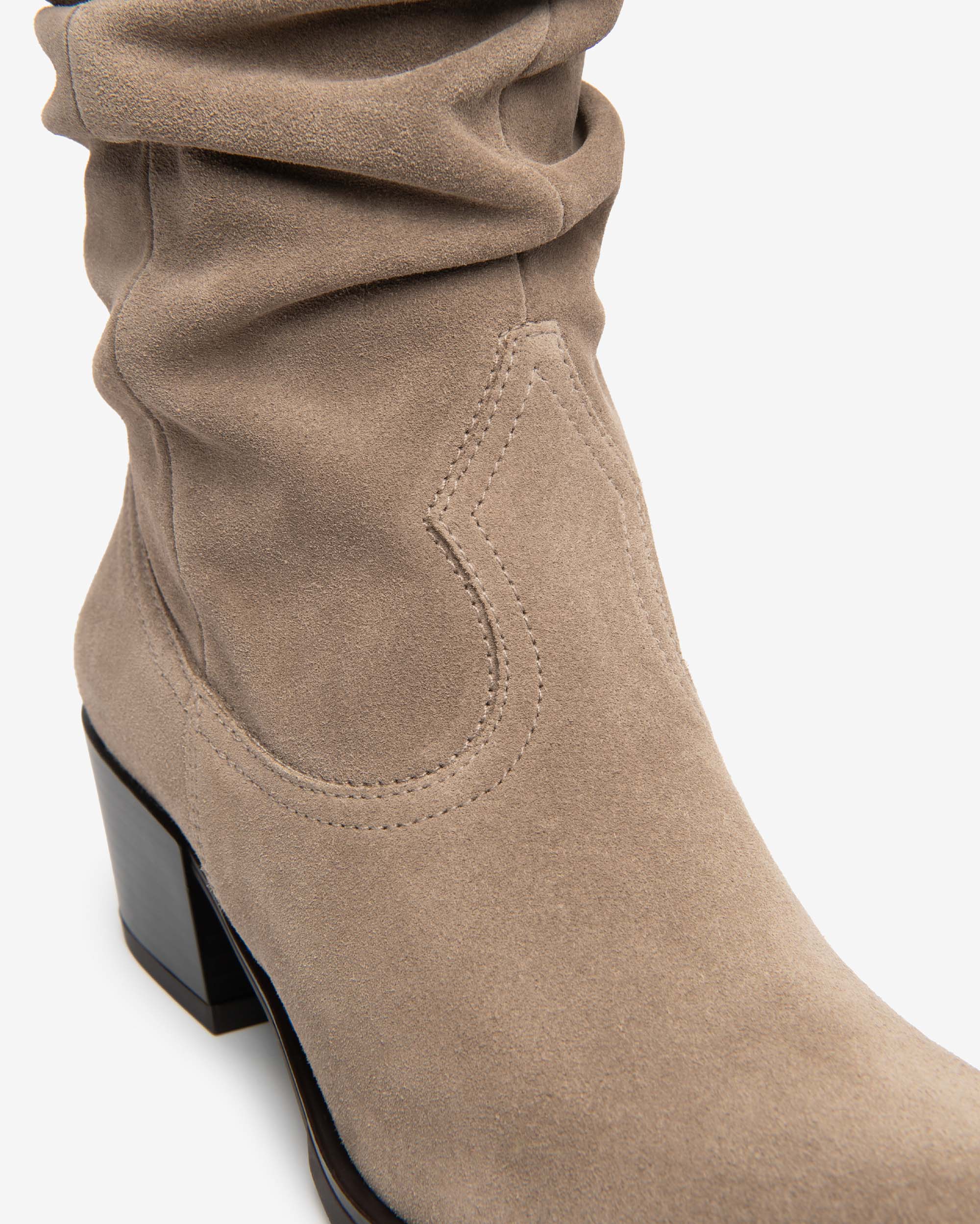 NeroGiardini Bottes Femme Daim 35-41 Talon 50 mm