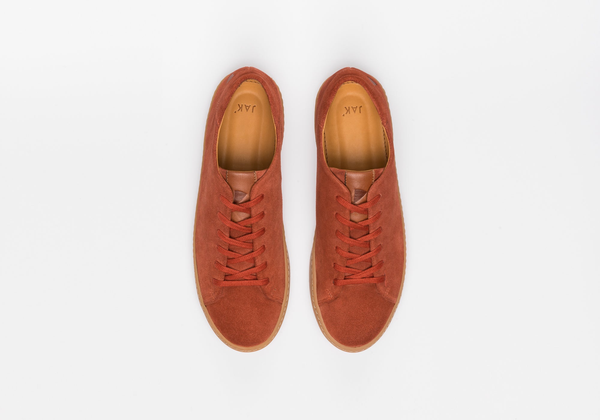JAK Legacy sneakers daim Rust 40 semelle caoutchouc