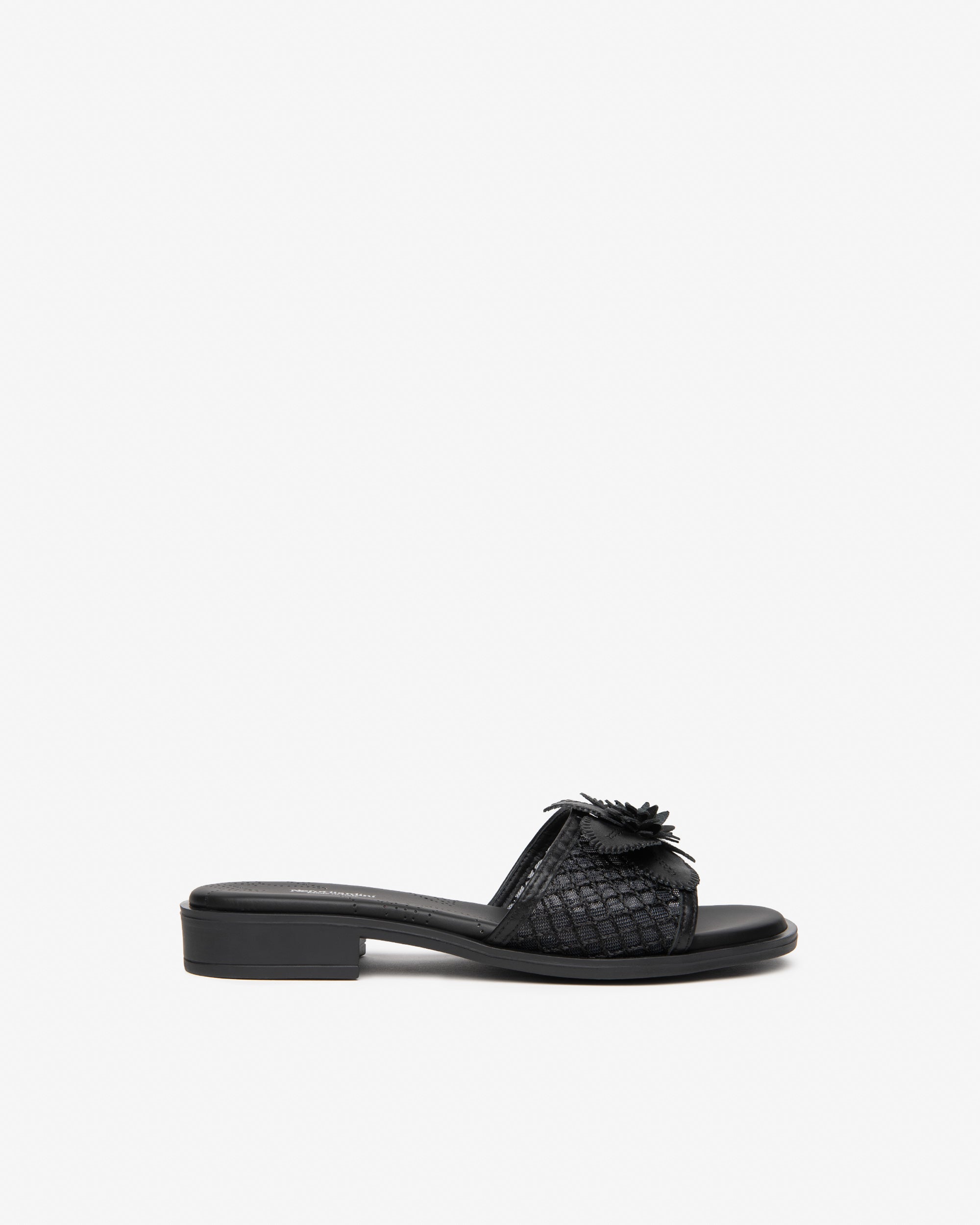 NeroGiardini Mules Femme Cuir et Toile Été