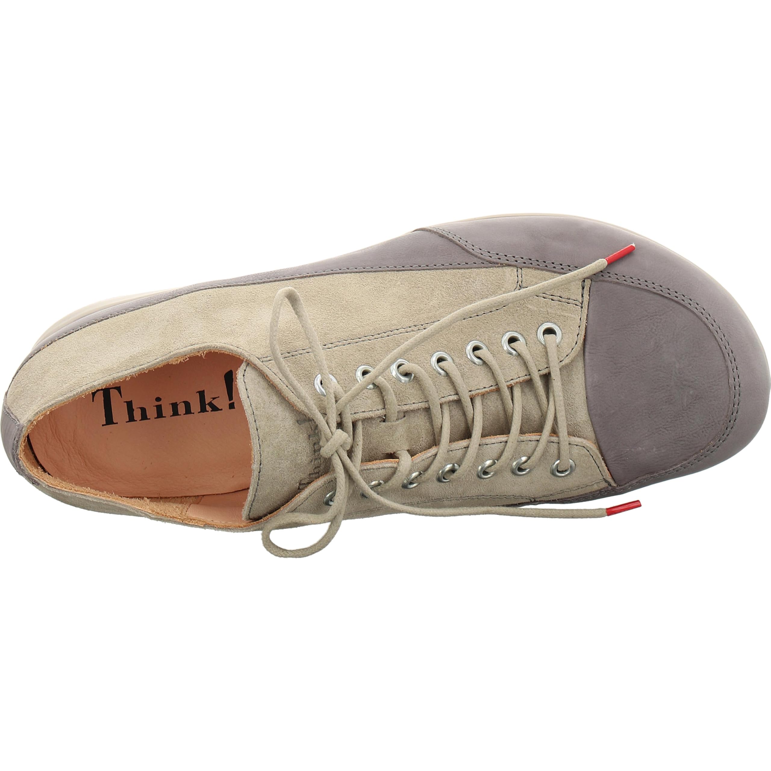 Think King Chaussures Lacets Homme 43 EU gris cuir