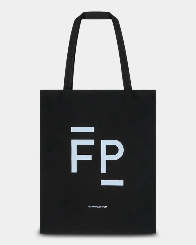 Filling Pieces Tote Bag Cotton sac toile noir taille unique