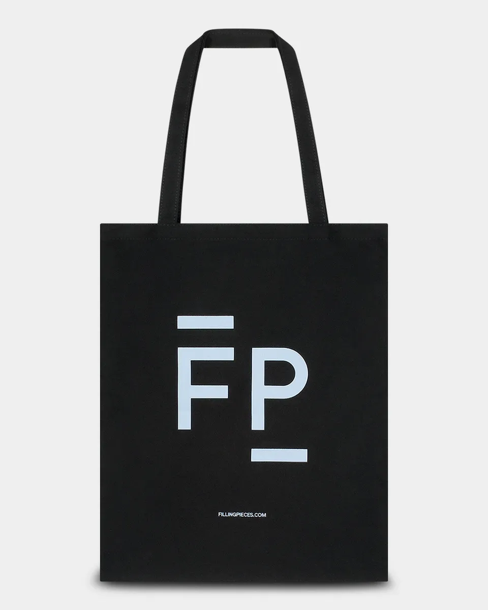 Filling Pieces Tote Bag Cotton sac toile noir taille unique