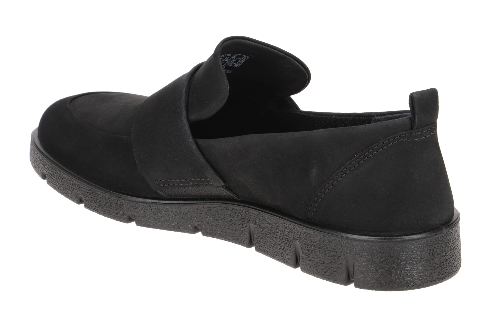 ECCO SOFT 7 Chaussure Femme Noir Blanc cuir