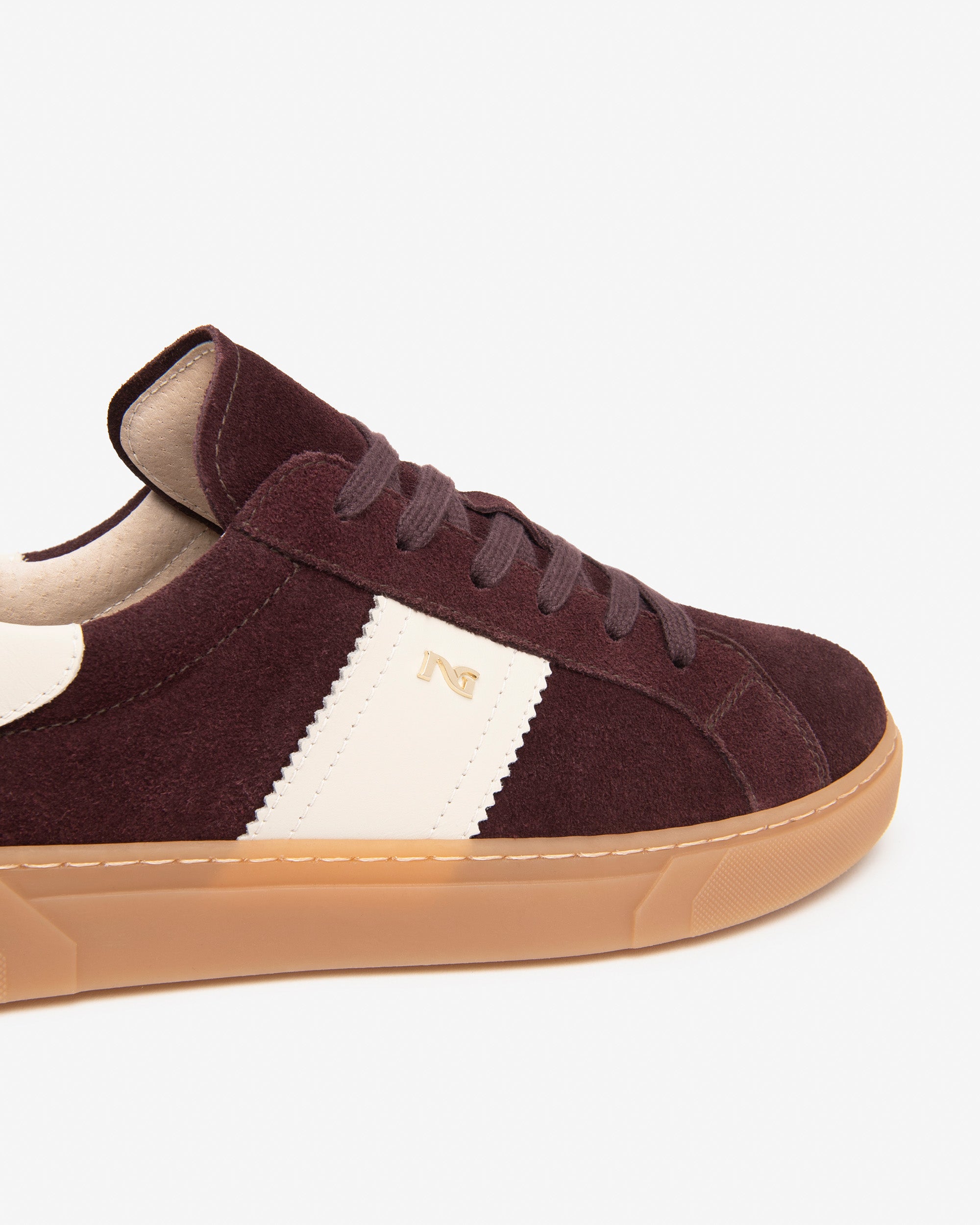 NeroGiardini Sneakers baskets femme daim et cuir