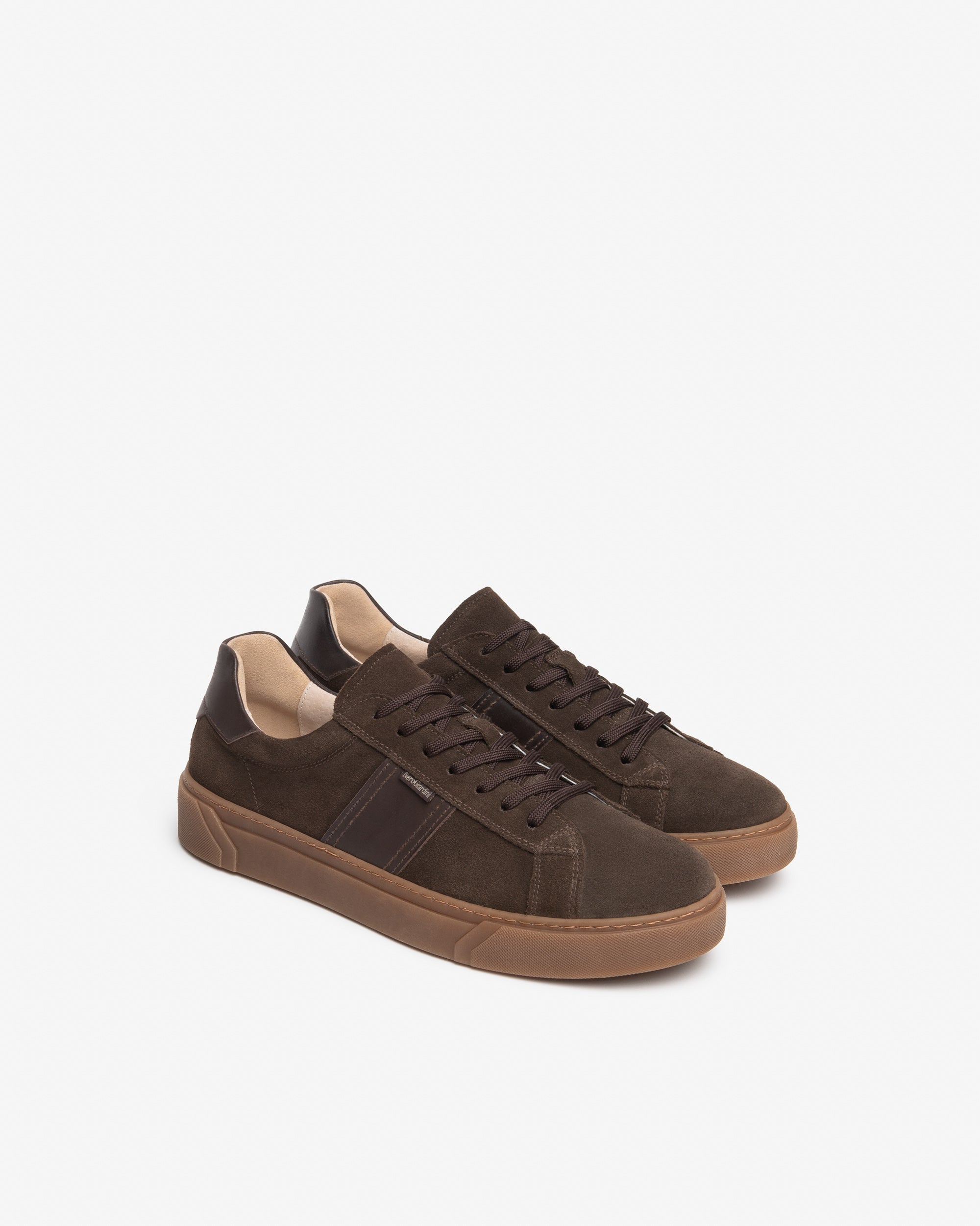 NeroGiardini Sneakers Homme Cuir Velours et Cuir 43