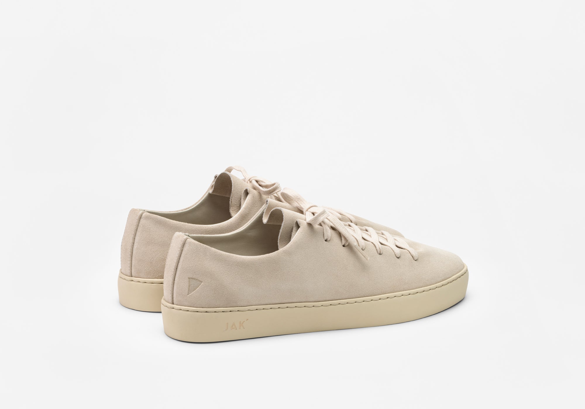 JAK Atom Cream sneakers cuir crème une pièce