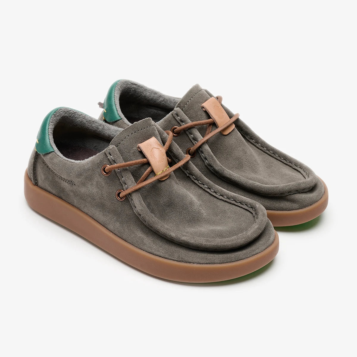 Satorisan Kwahu Winter Suede mocassins Wandering Grey