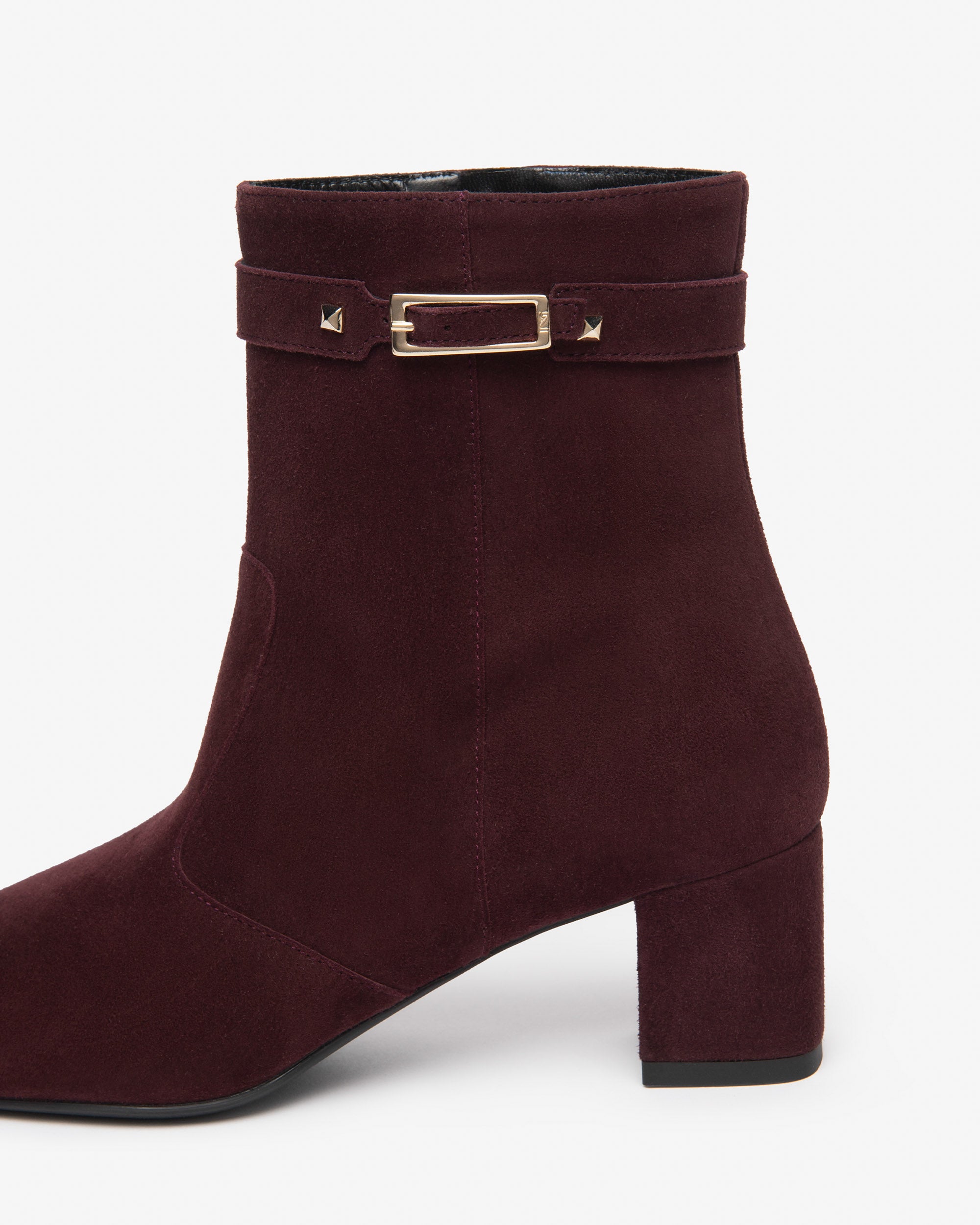 Nerogiardini Bottines Femme Cuir Velours Talon 55mm