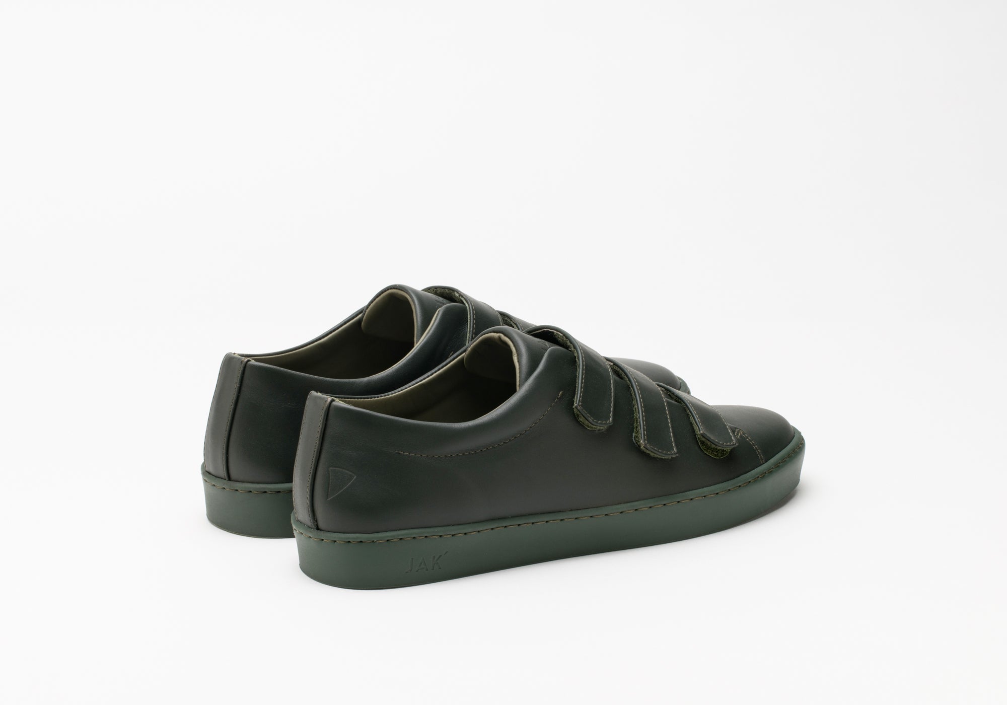 JAK Fika Bottle sneakers cuir scratch vert